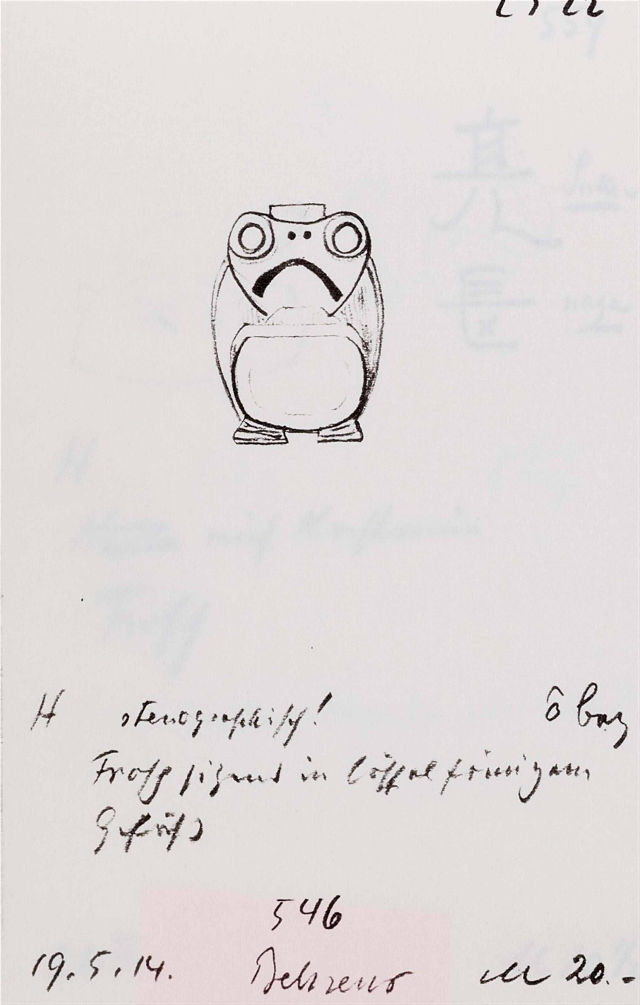 A wood netsuke of a frog. Second half 19th century - image-7