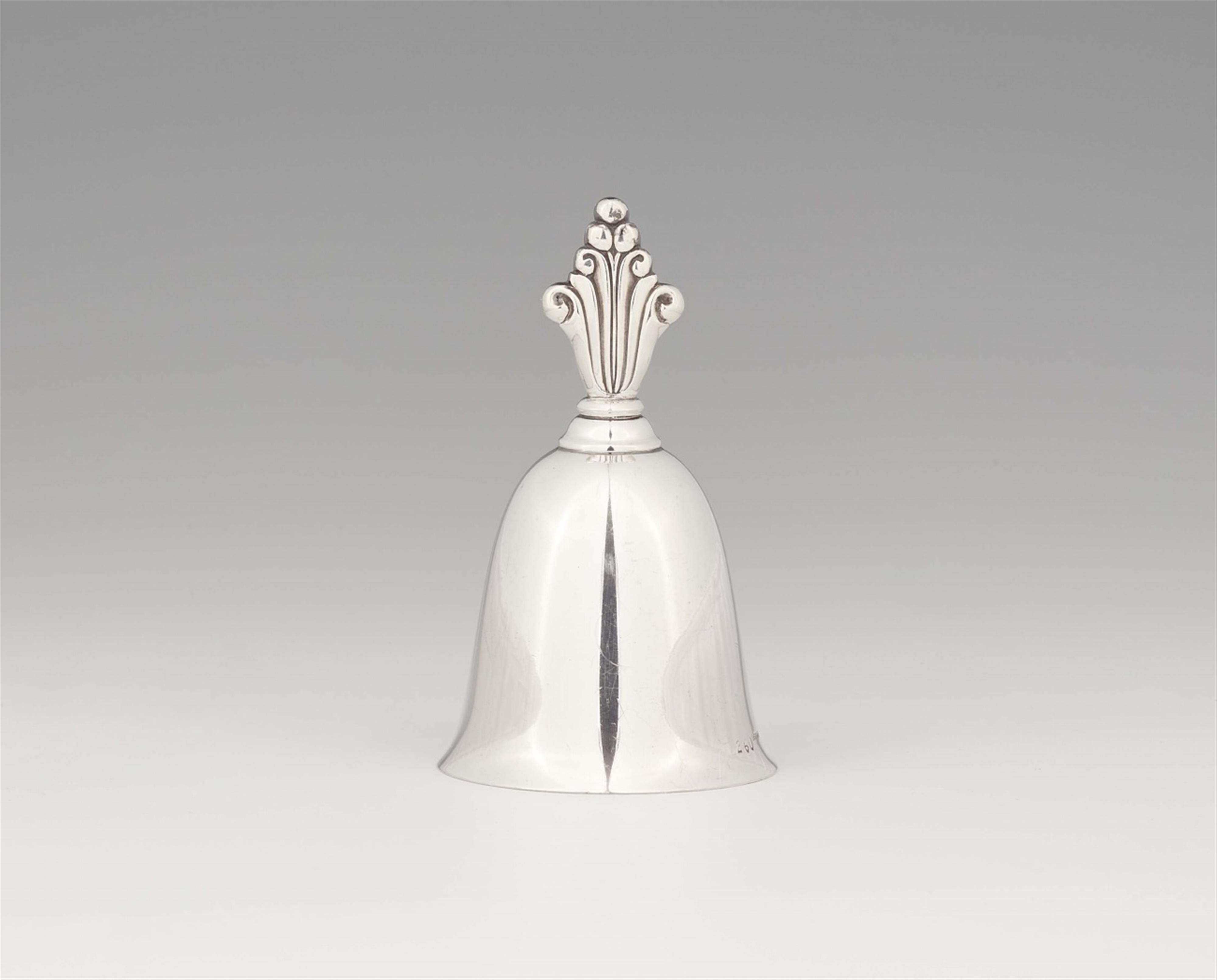 A Georg Jensen silver table bell no. 260 - image-1