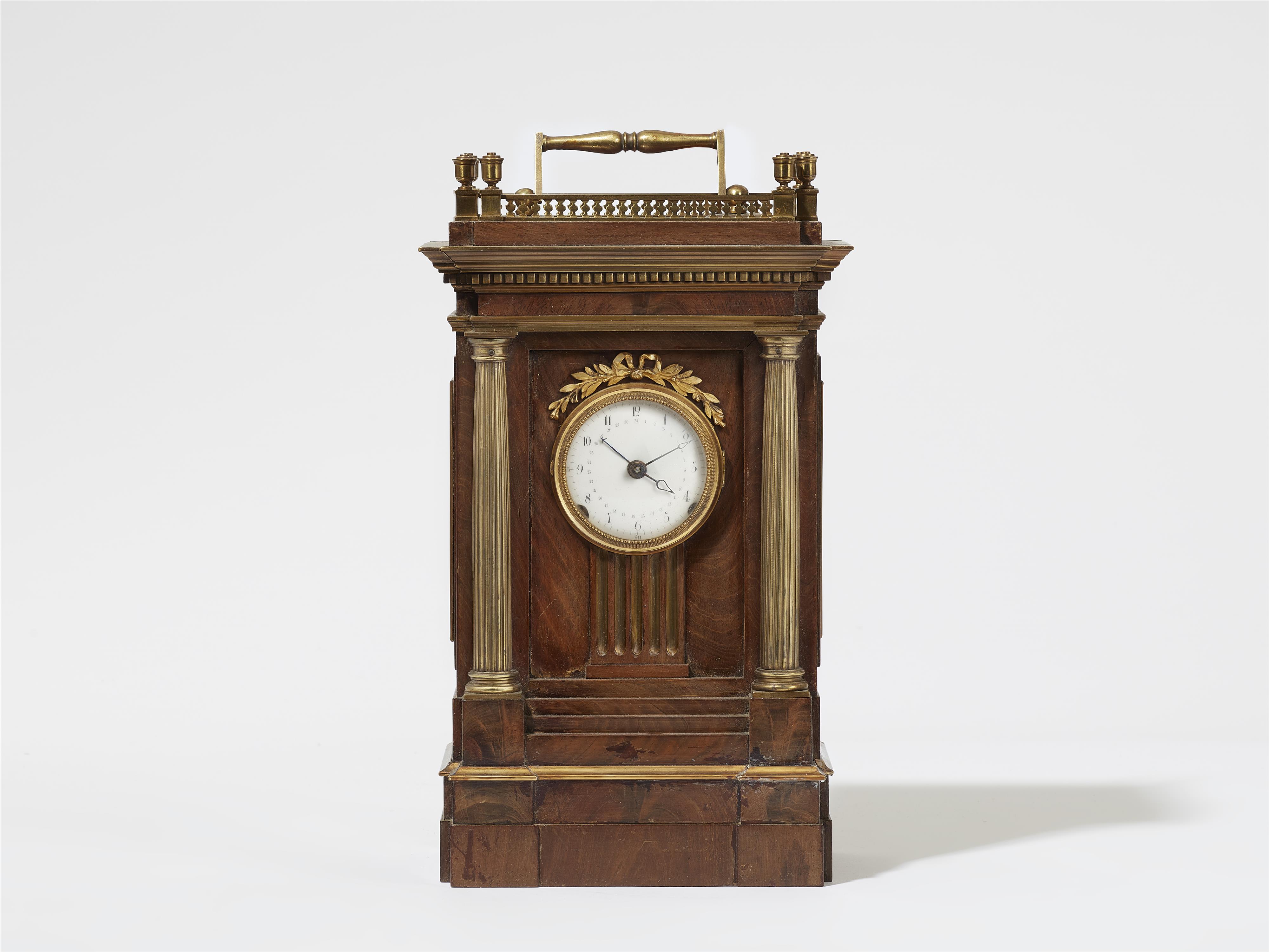 A small bracket clock from the Parisian workshop of David Roentgen - image-1