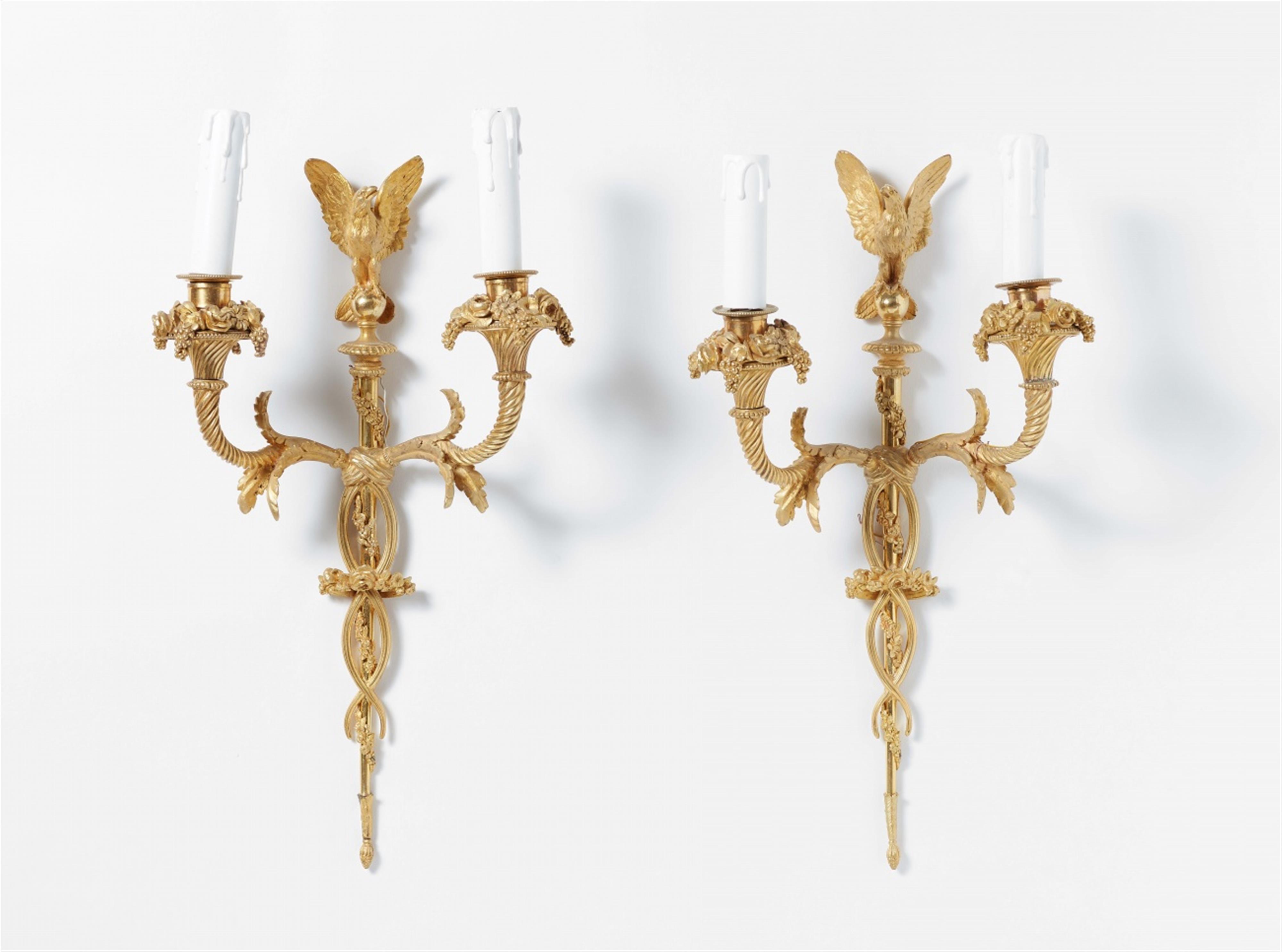 Paar Wandappliques im Stil Louis XVI - image-1
