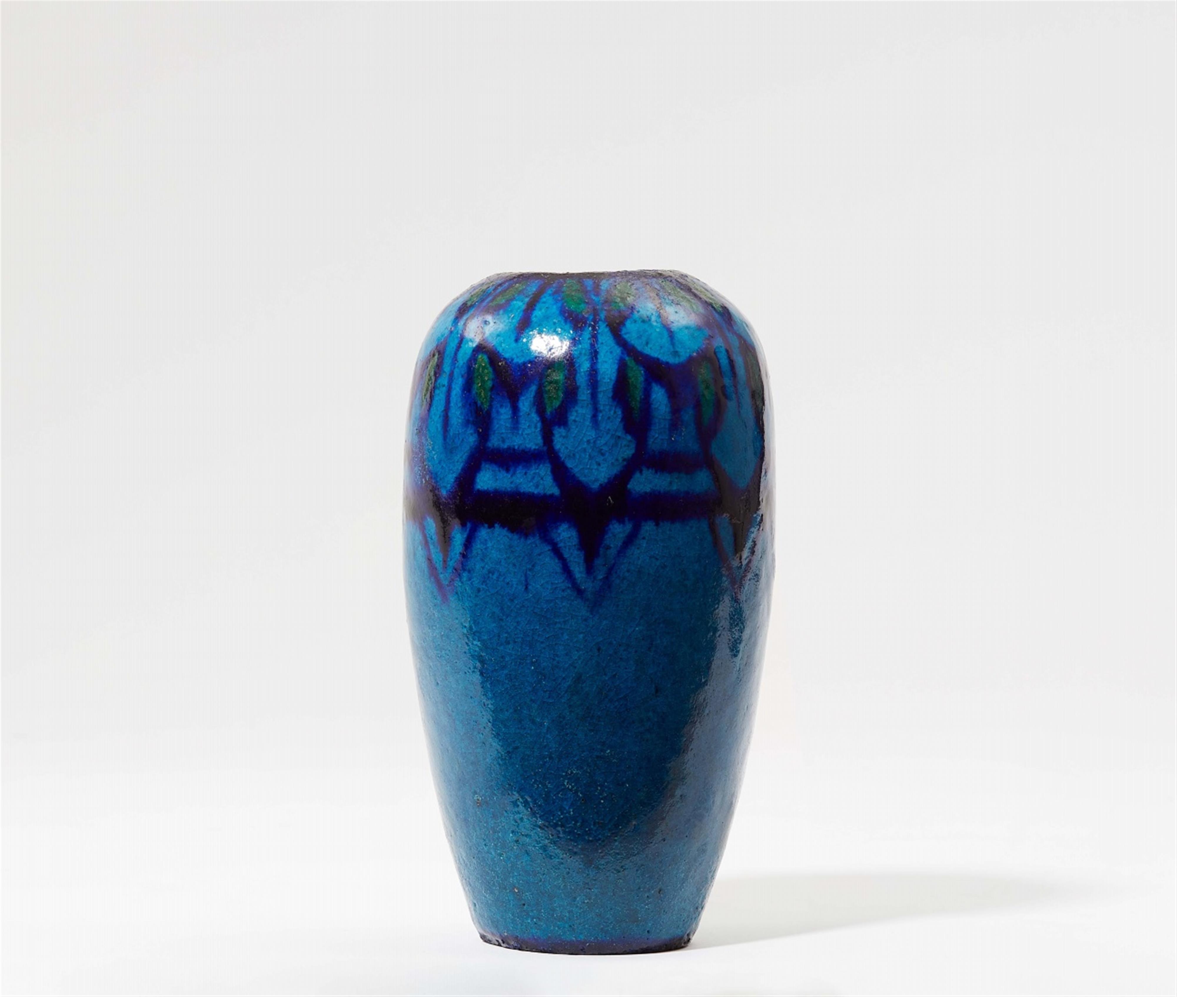 A stoneware vase by Félix Massoul - image-1