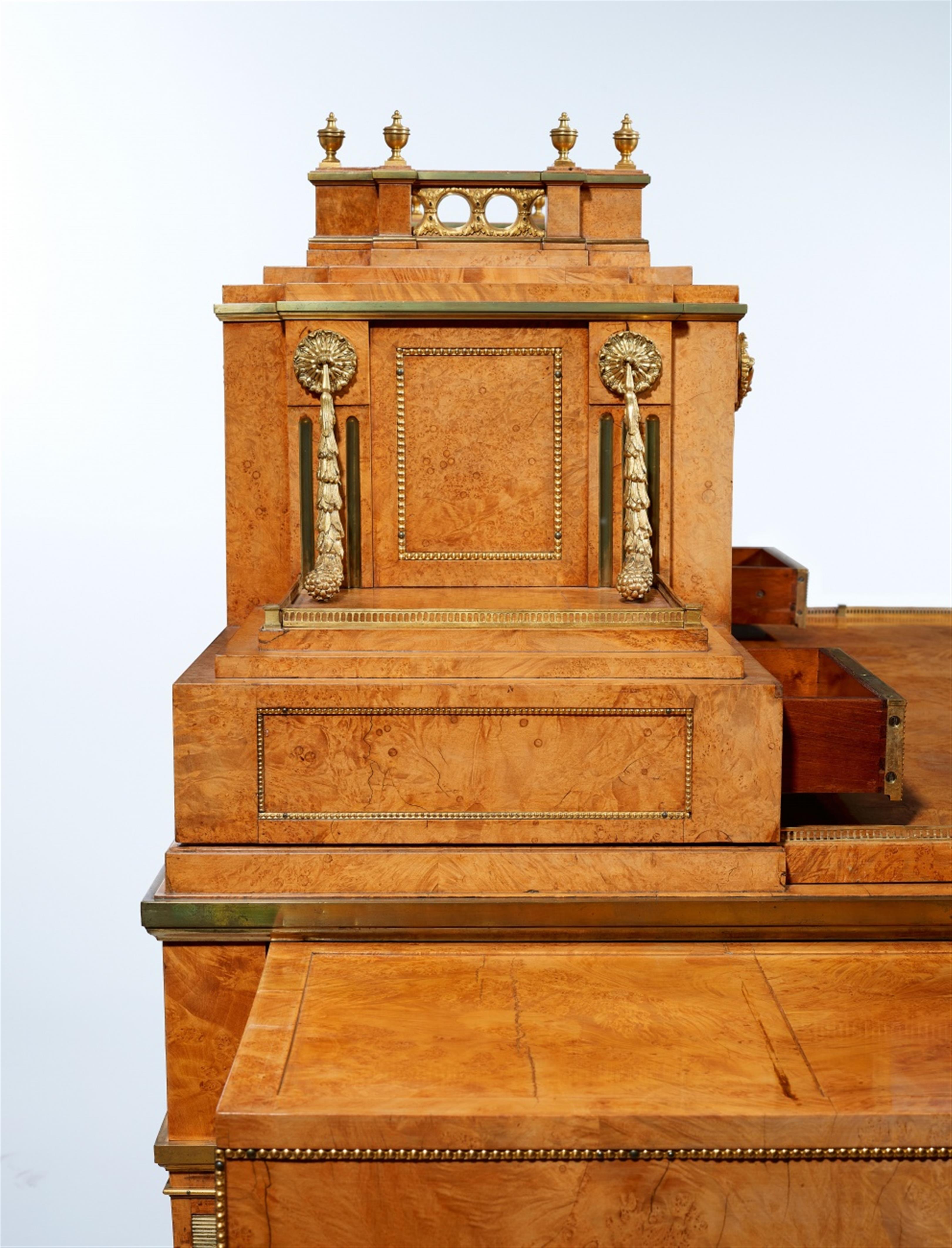 An Imperial writing desk by David Roentgen - image-3