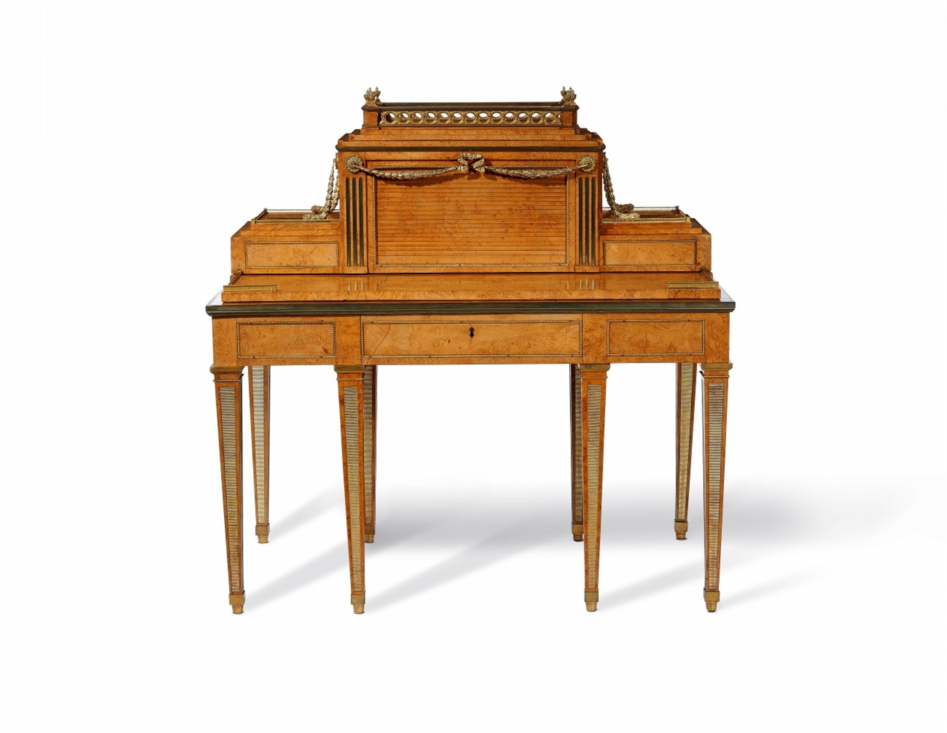 An Imperial writing desk by David Roentgen - image-1