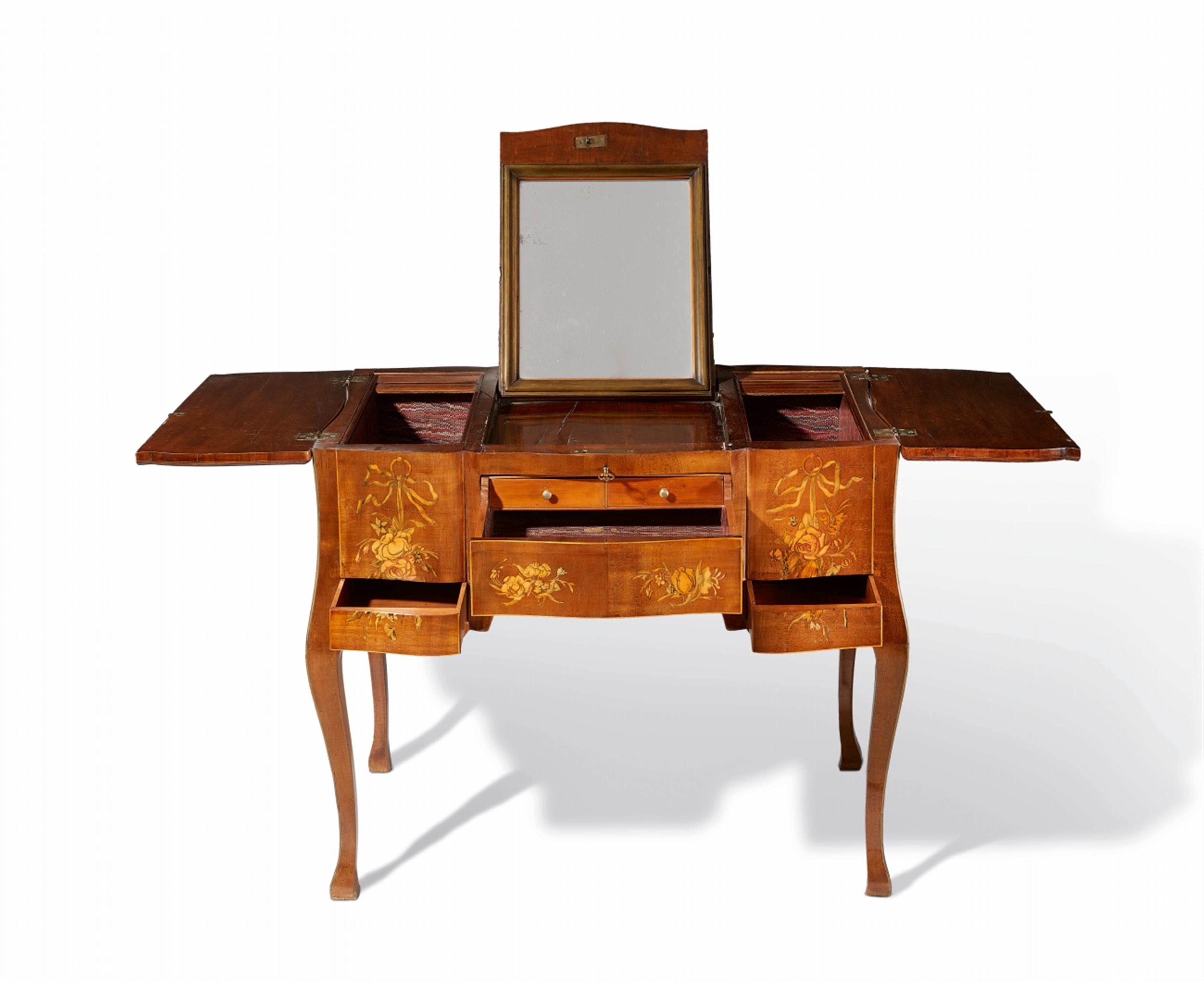 A dressing table by the workshop of Abraham Roentgen - image-2