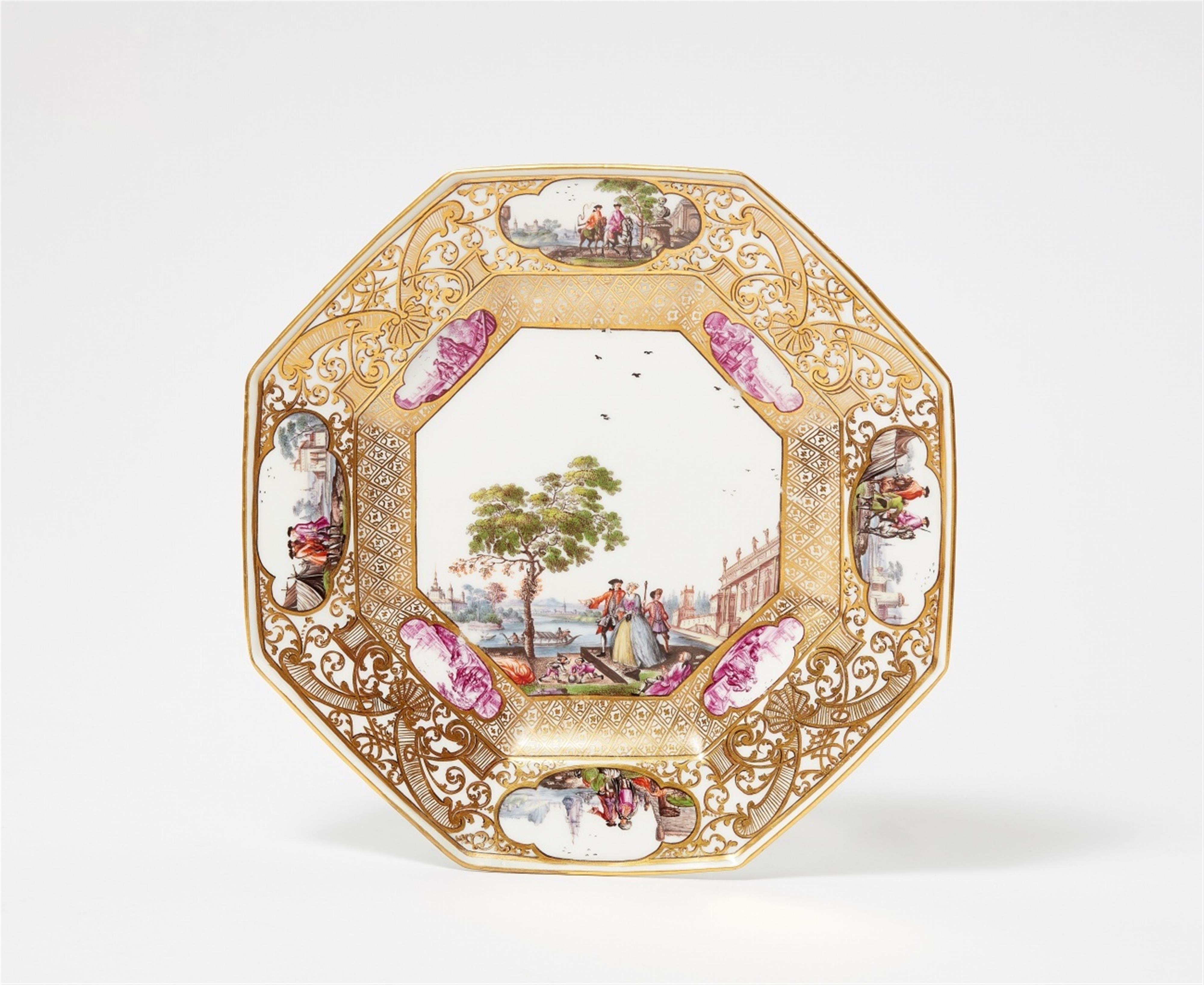 A rare Meissen porcelain plate from the Christie-Miller service - image-1