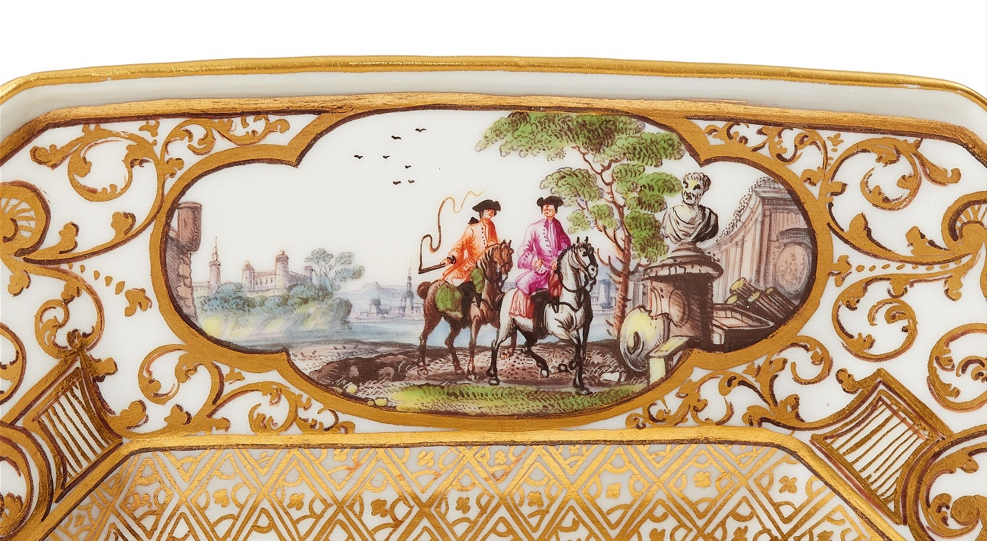 A rare Meissen porcelain plate from the Christie-Miller service - image-3
