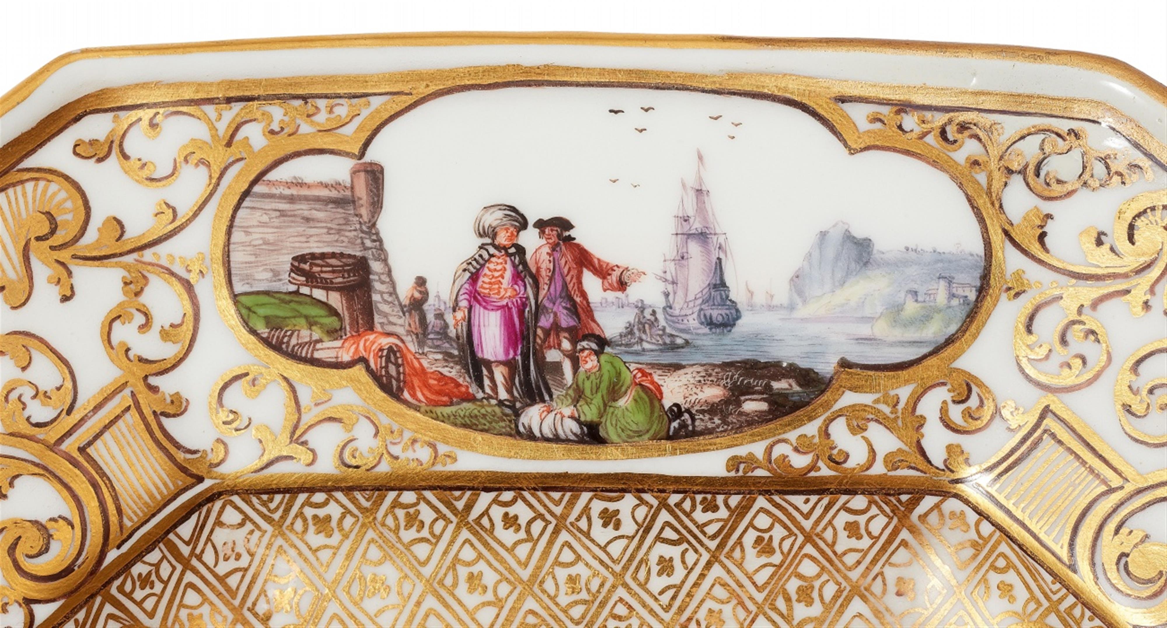A rare Meissen porcelain plate from the Christie-Miller service - image-4
