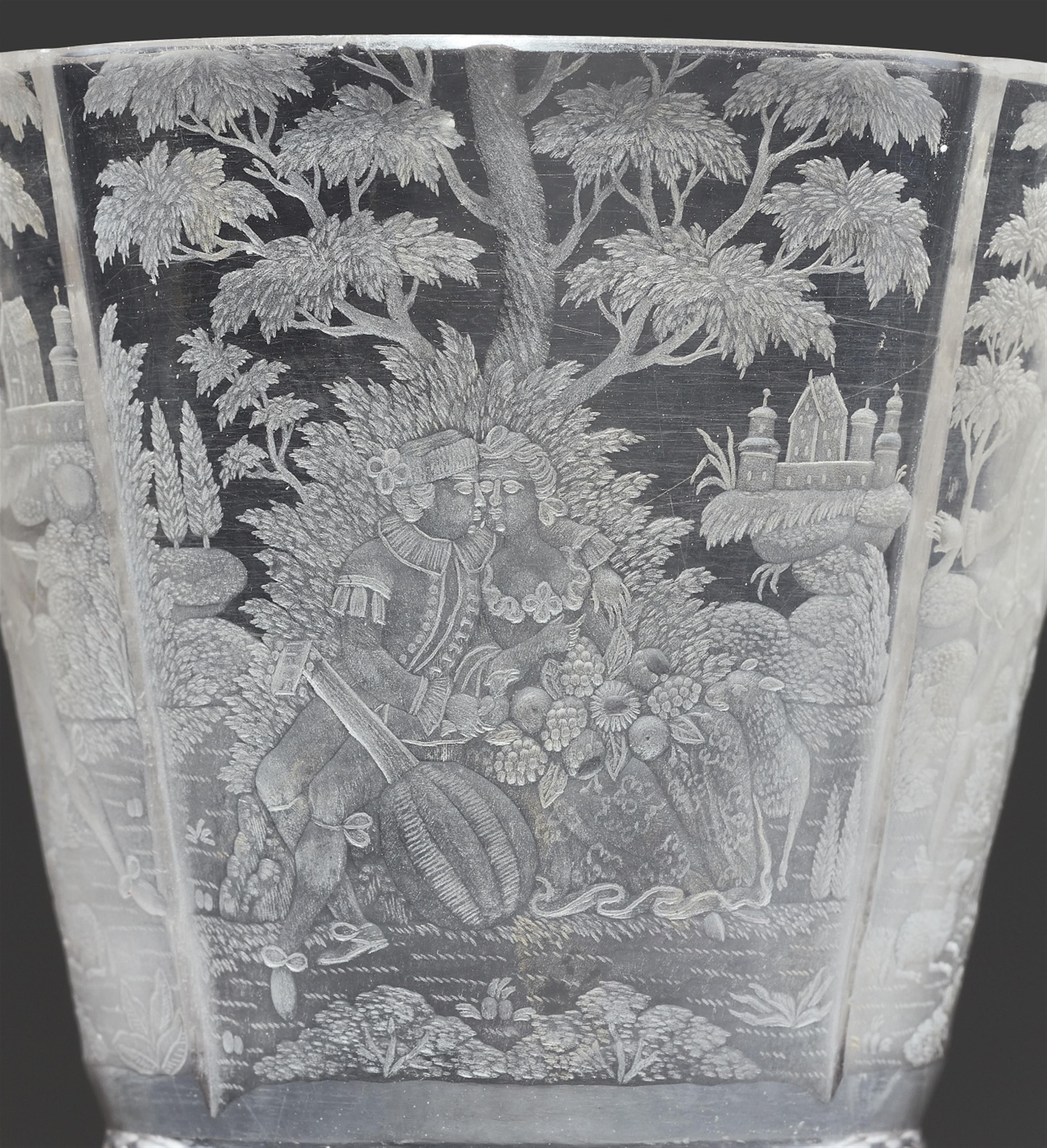 A Silesian glass goblet with a portrait of Friedrich II - image-3