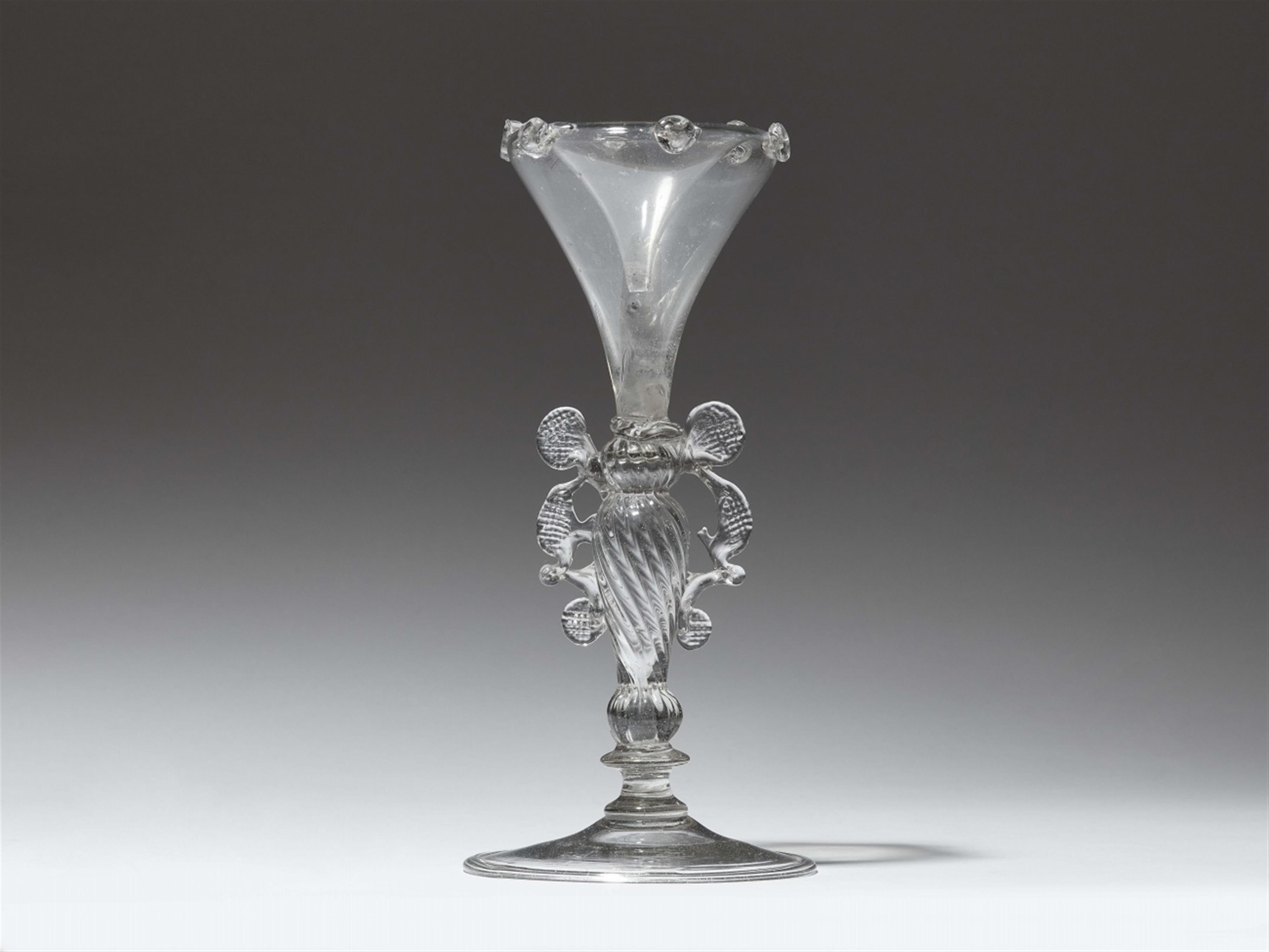 A novelty glass goblet "à la façon de Venise" - image-1
