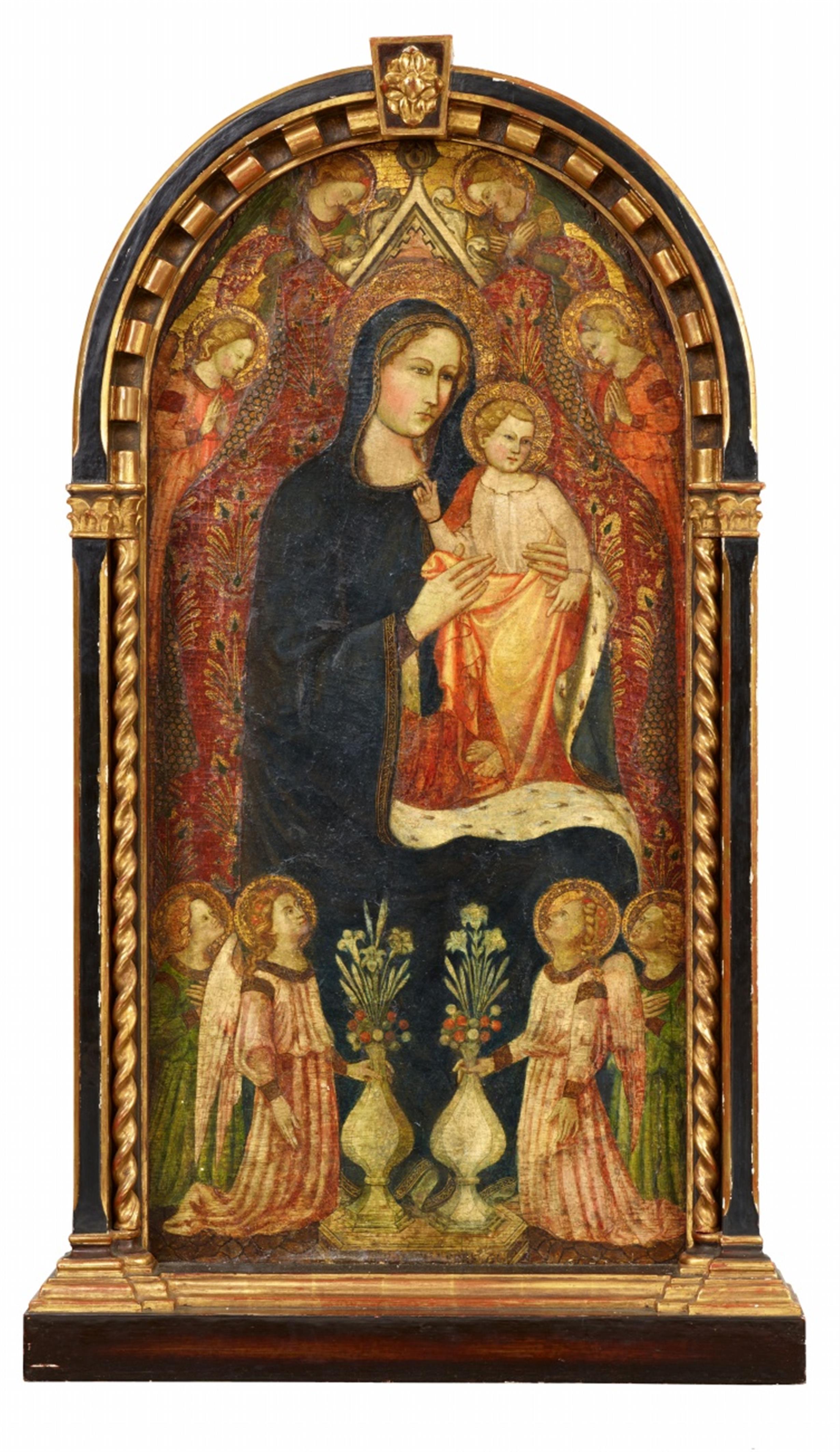 Rossello di Jacopo Franchi - Madonna mit Kind und Engeln - image-1