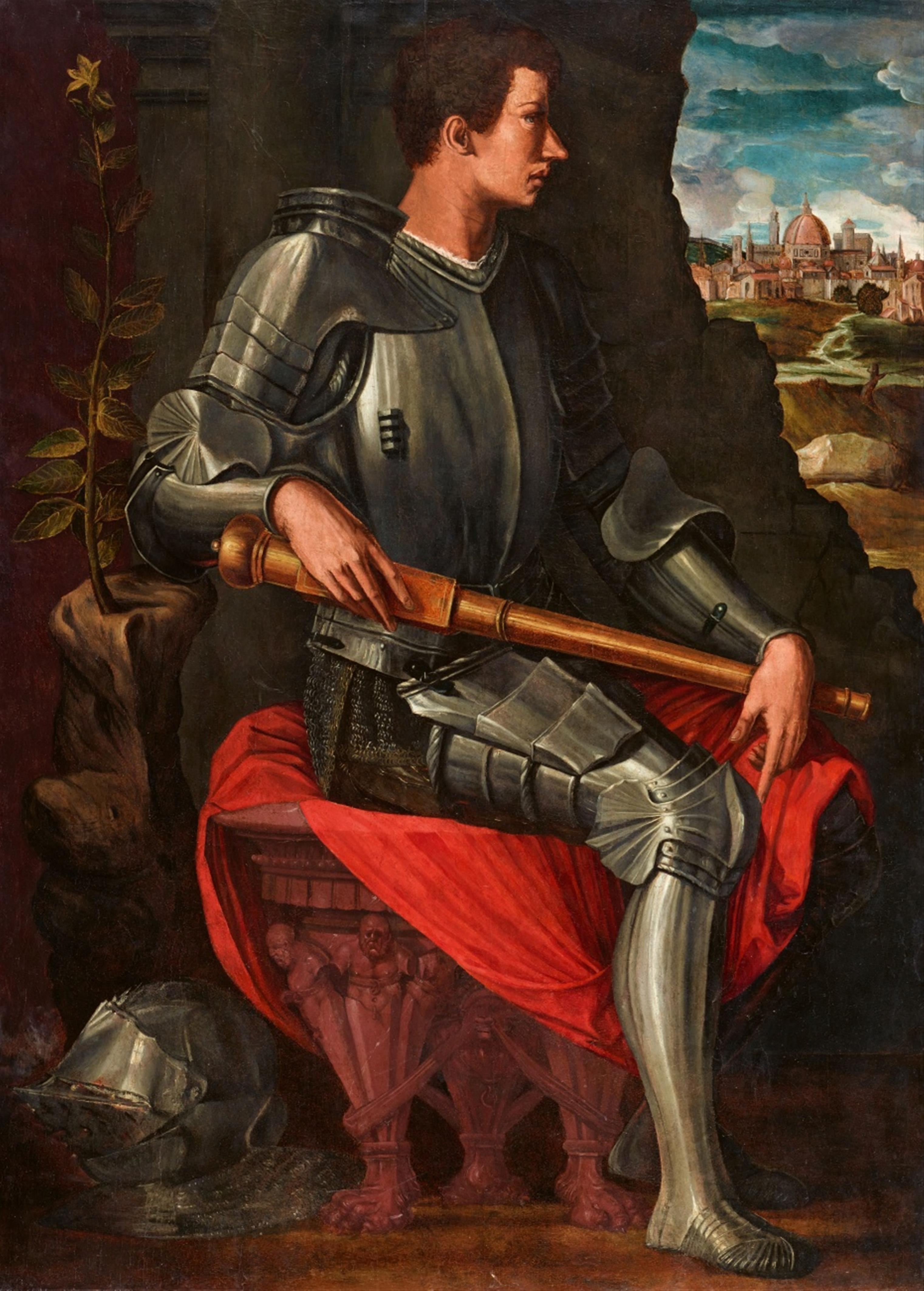 Carlo Portelli - Bildnis des Alessandro de' Medici, Herzog von Florenz - image-1