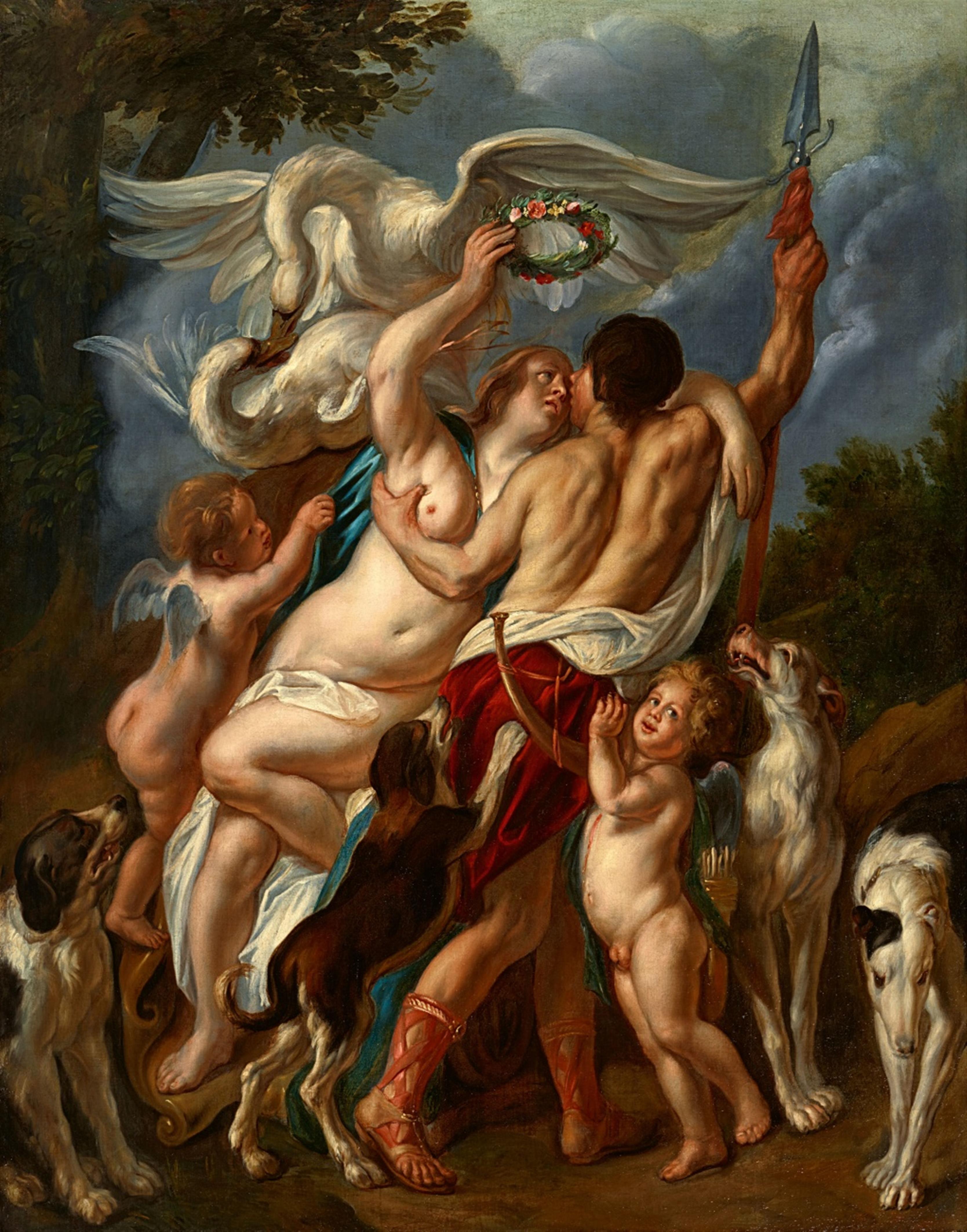 Jacob Jordaens - Venus and Adonis - image-1