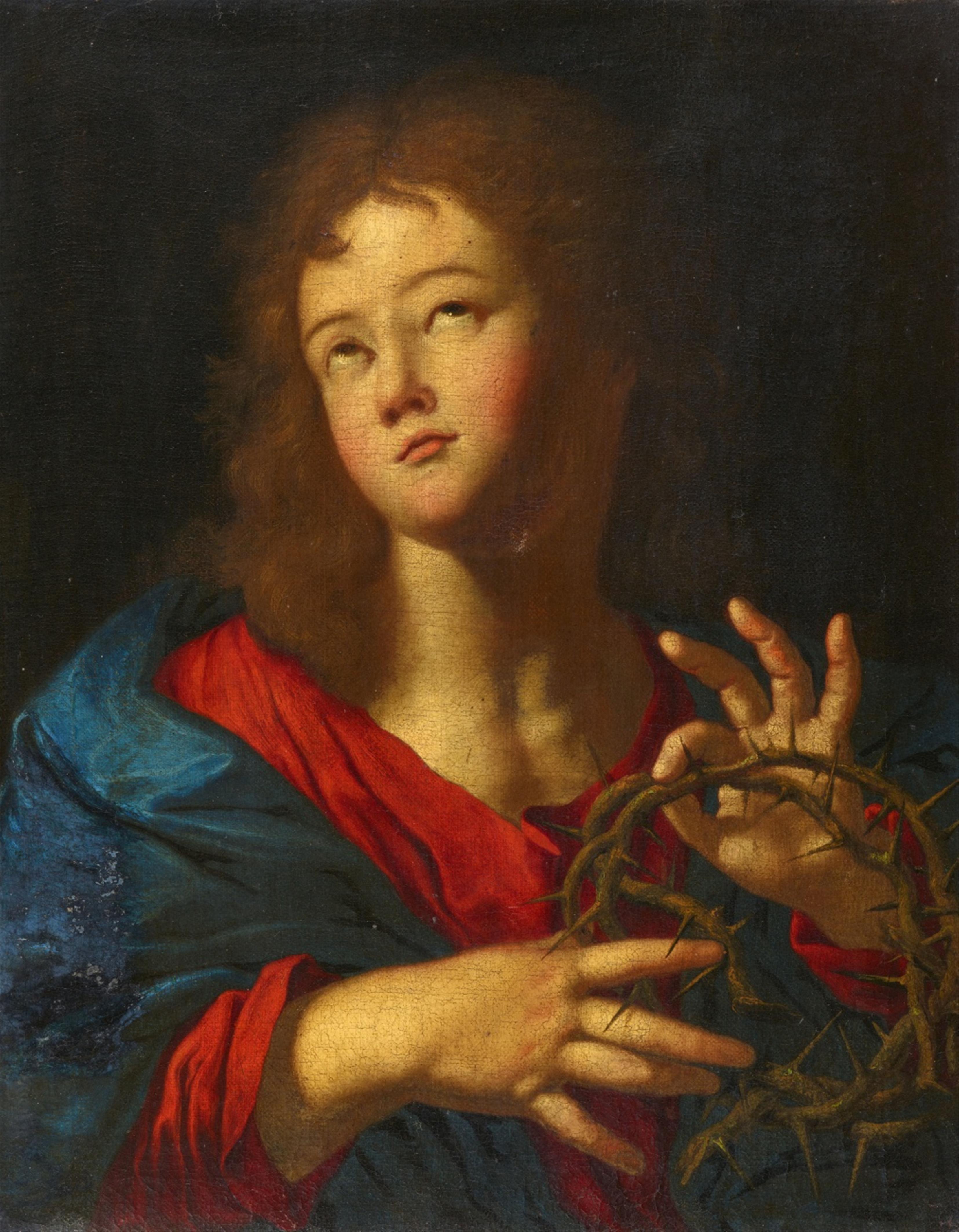 Jean Gilles Delcour - An Angel with the Crown of Thorns - image-1