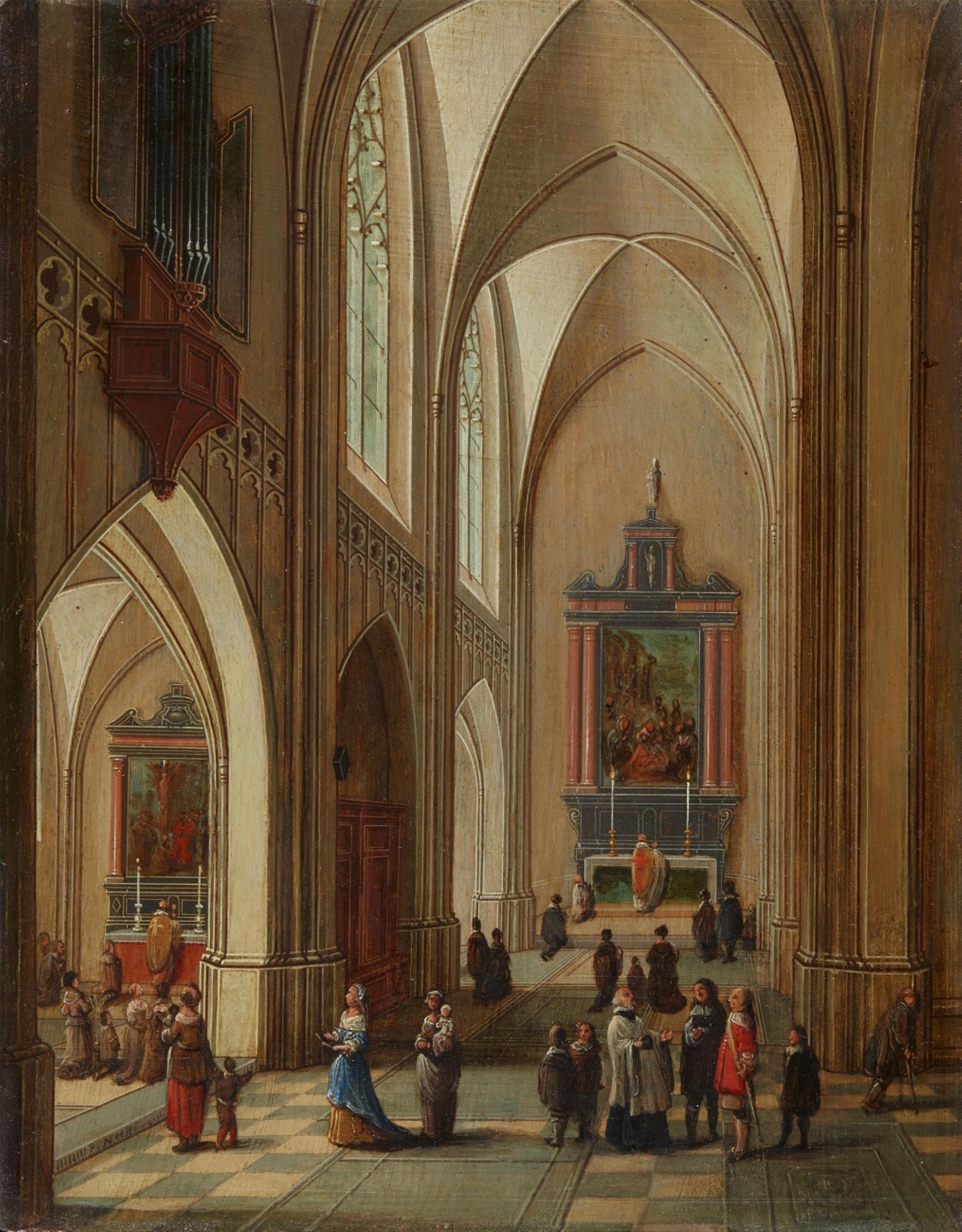 Peeter Neeffs the Younger - Church Interior - image-1