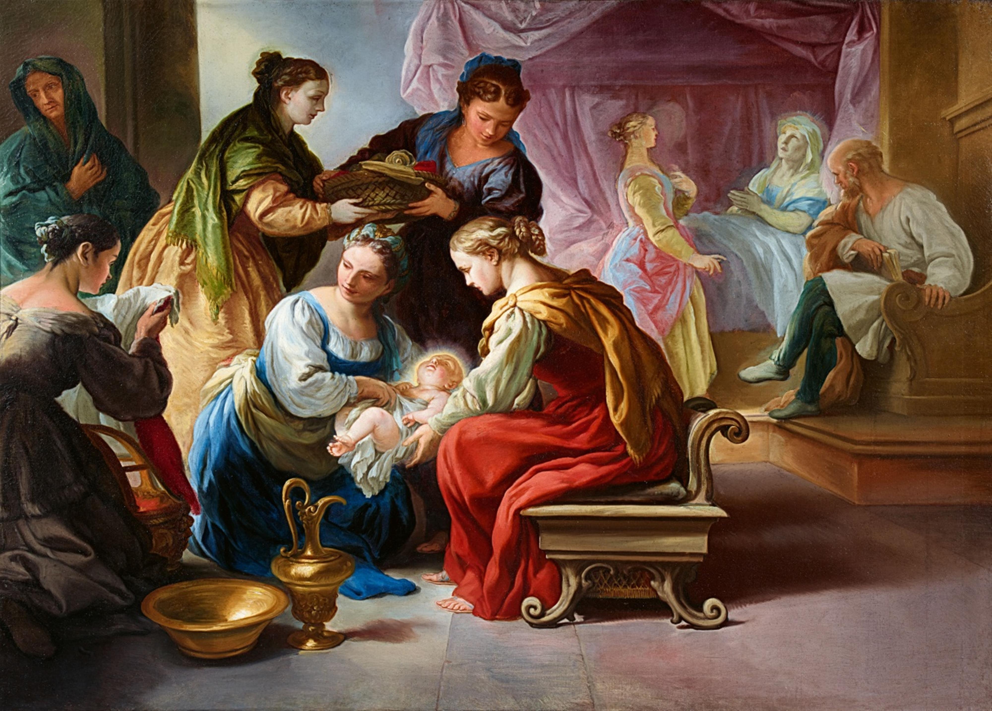 Antonio Domenico Gabbiani - Die Geburt der Jungfrau Maria - image-1