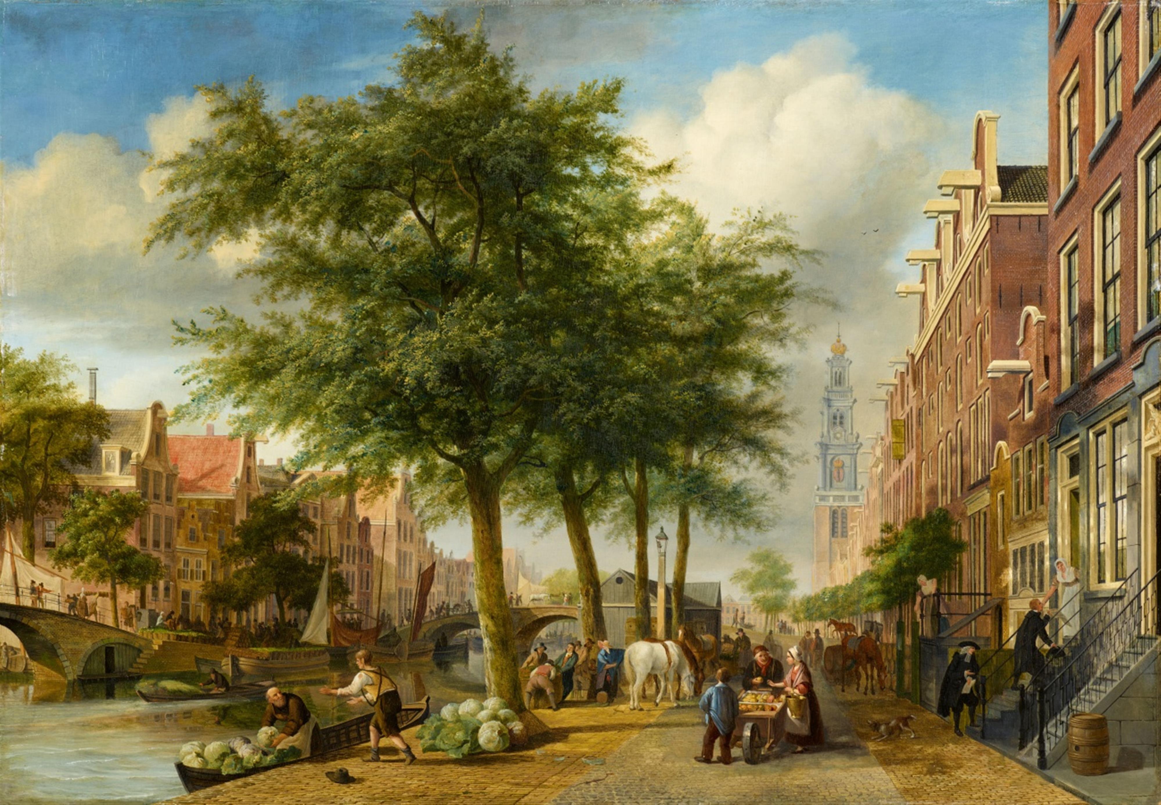 Peter Paul Joseph Noël - Die Prinsengracht in Amsterdam - image-1