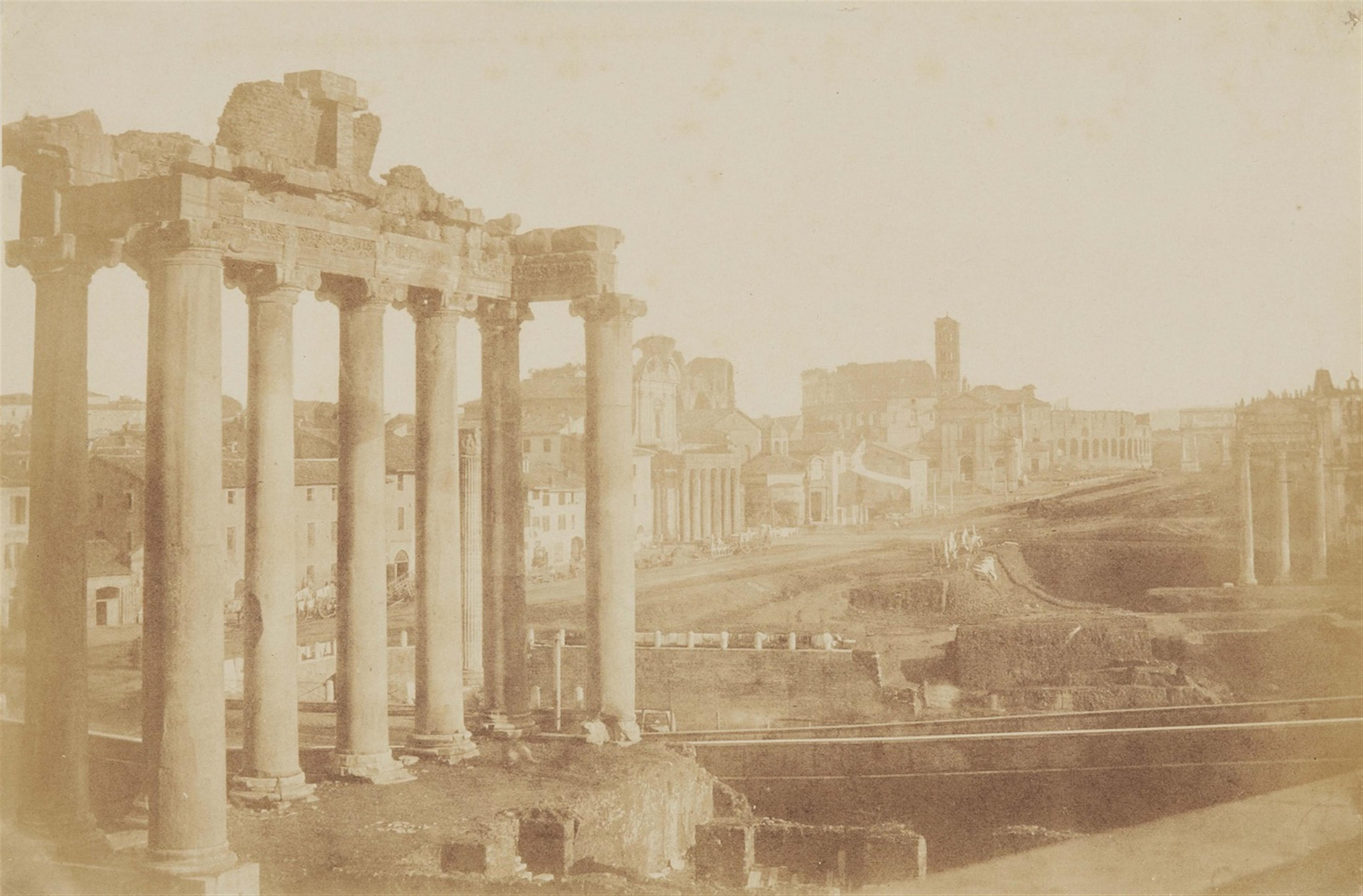 Giacomo Caneva - Temple of Saturn, Roman Forum - image-1