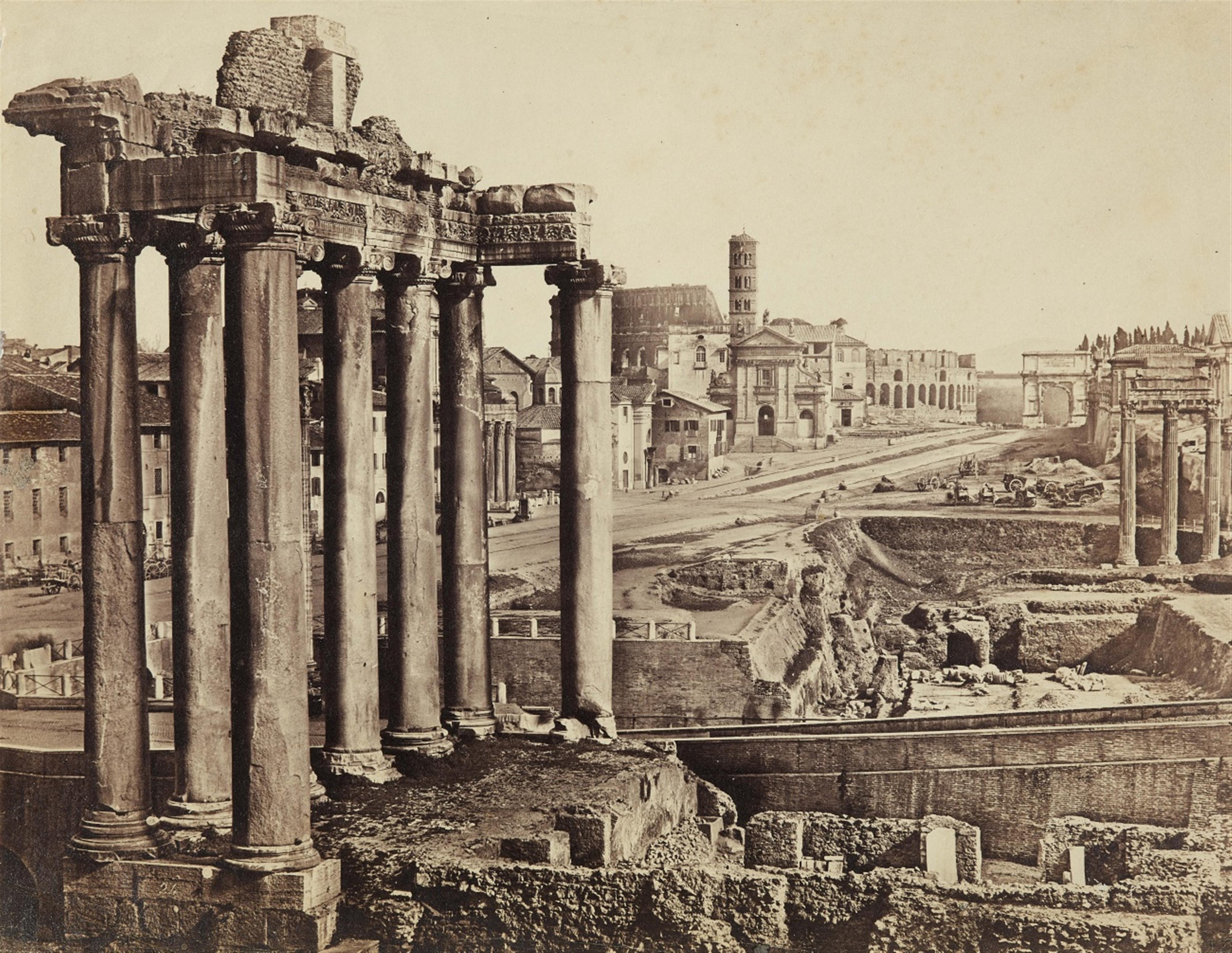 James Anderson - Temple of Saturn, Roman Forum - image-1