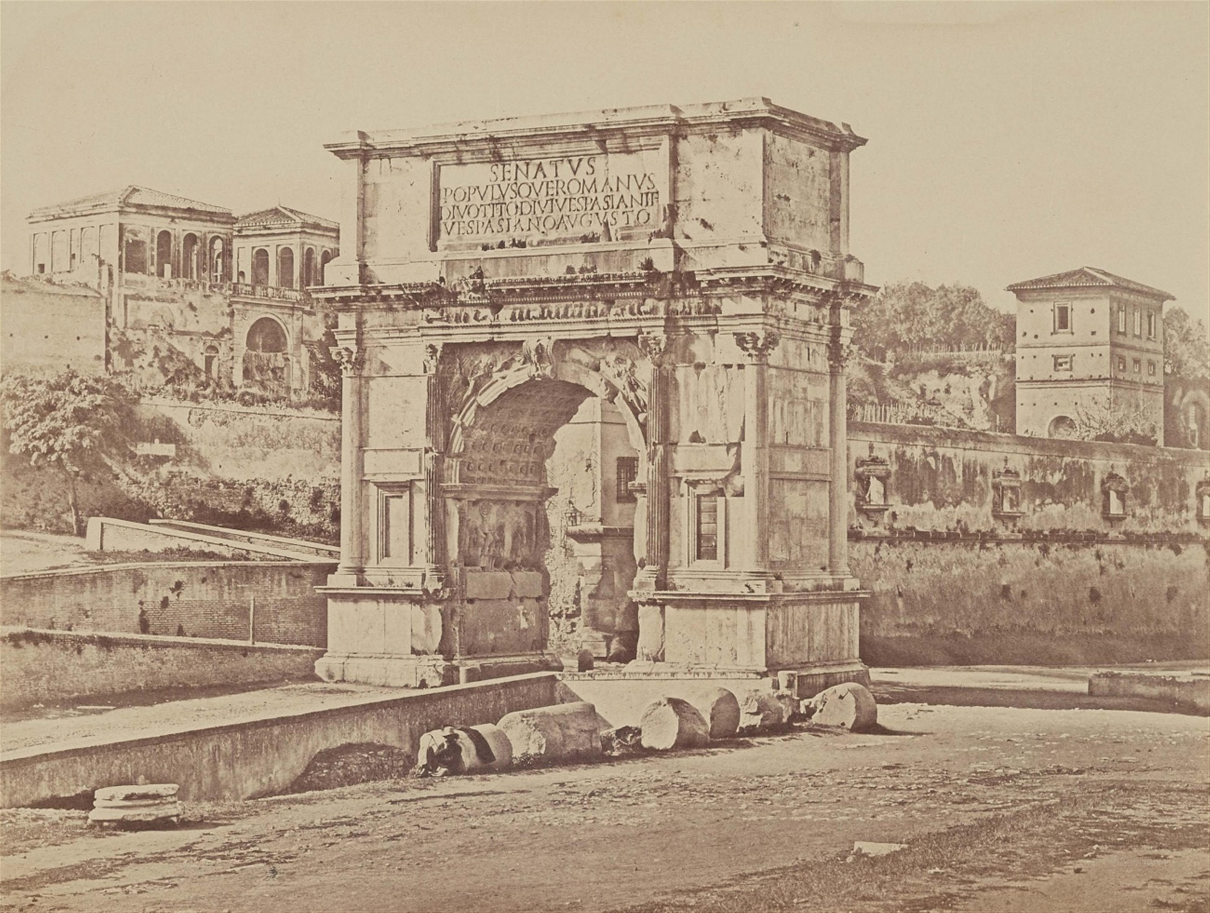 Eugène Constant - Arch of Titus, Roman Forum - image-1