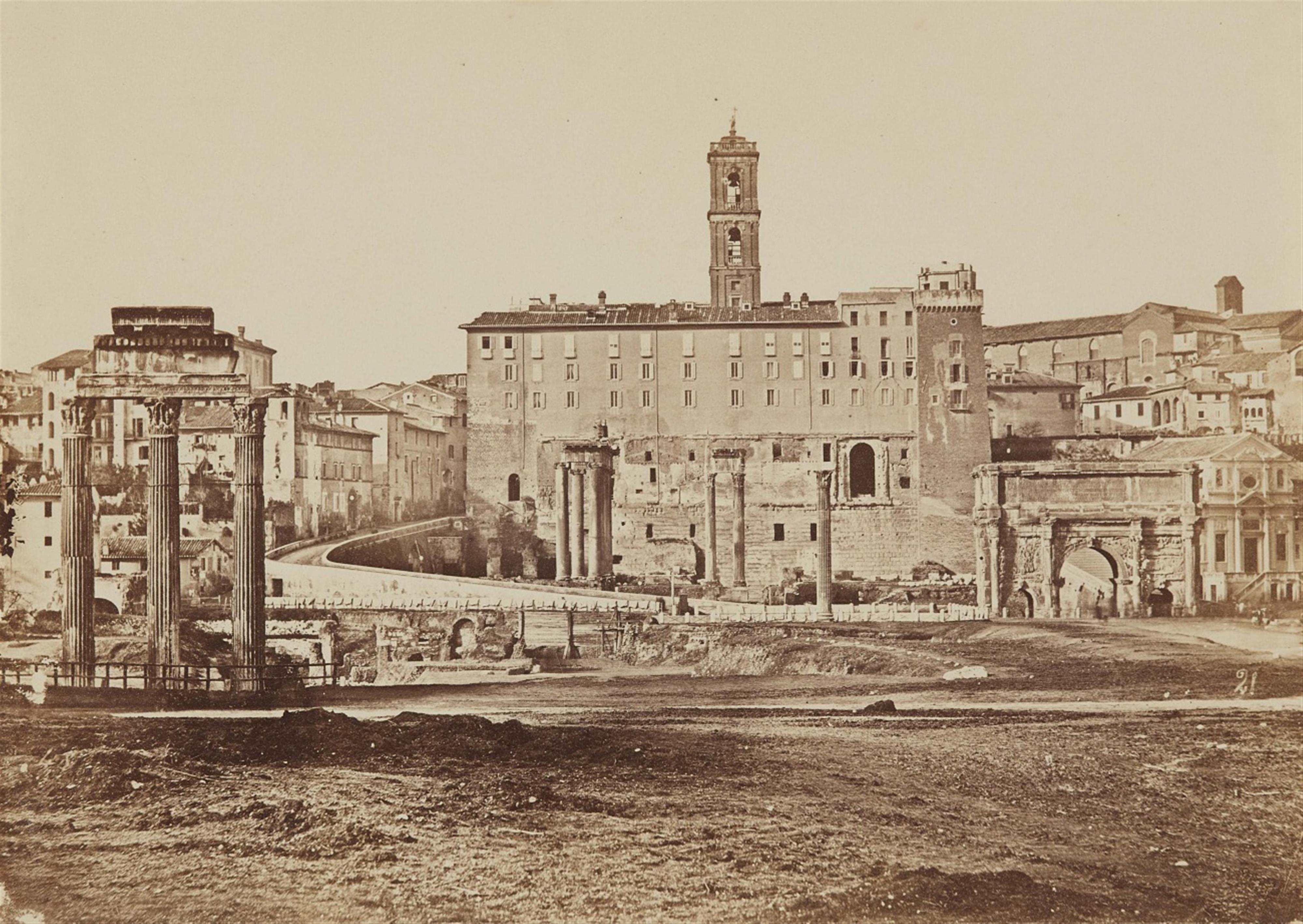 James Anderson - Roman Forum, View to the Capitol - image-1