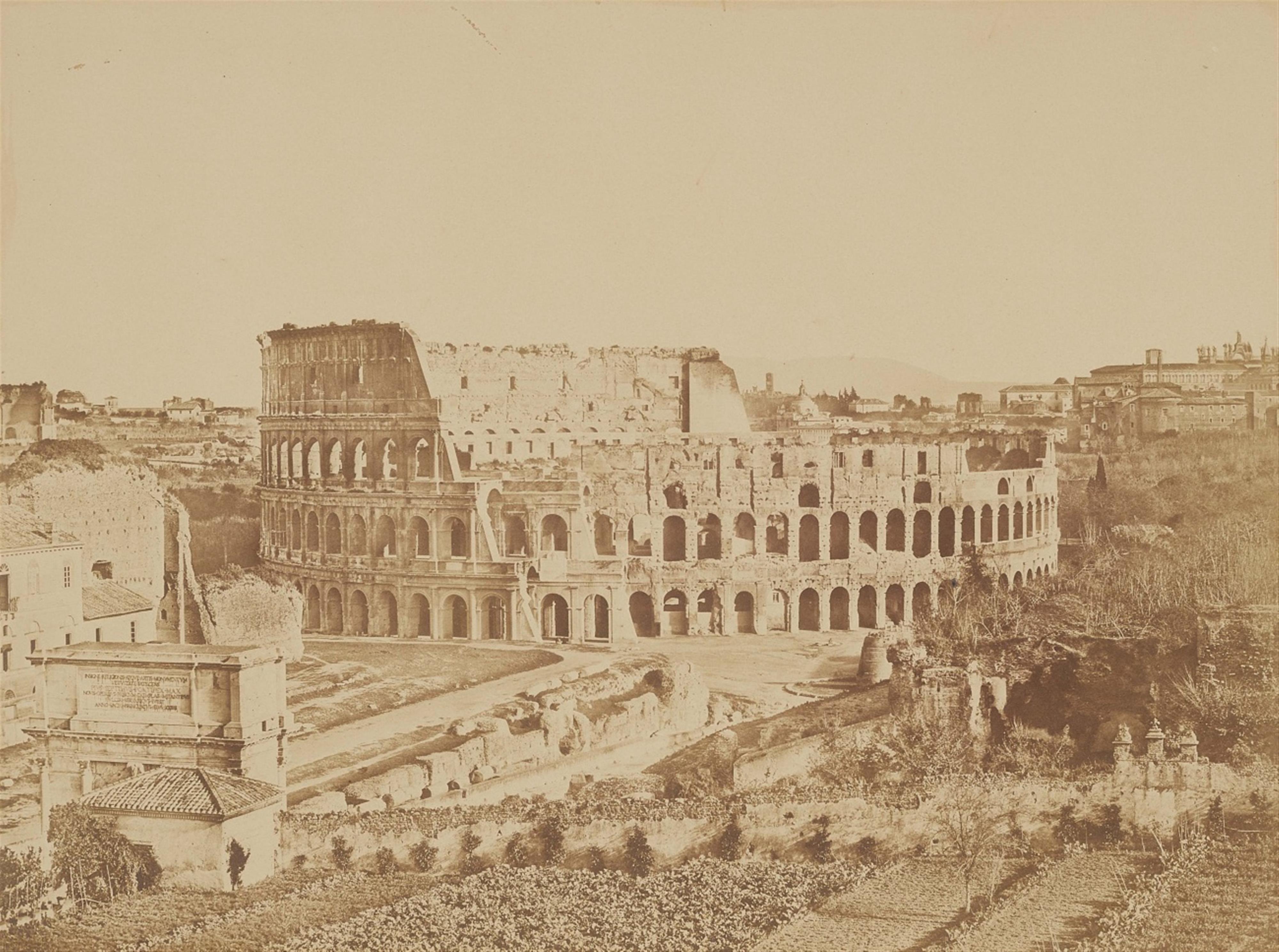 James Anderson - View from the Palatine towards the Colosseum - image-1