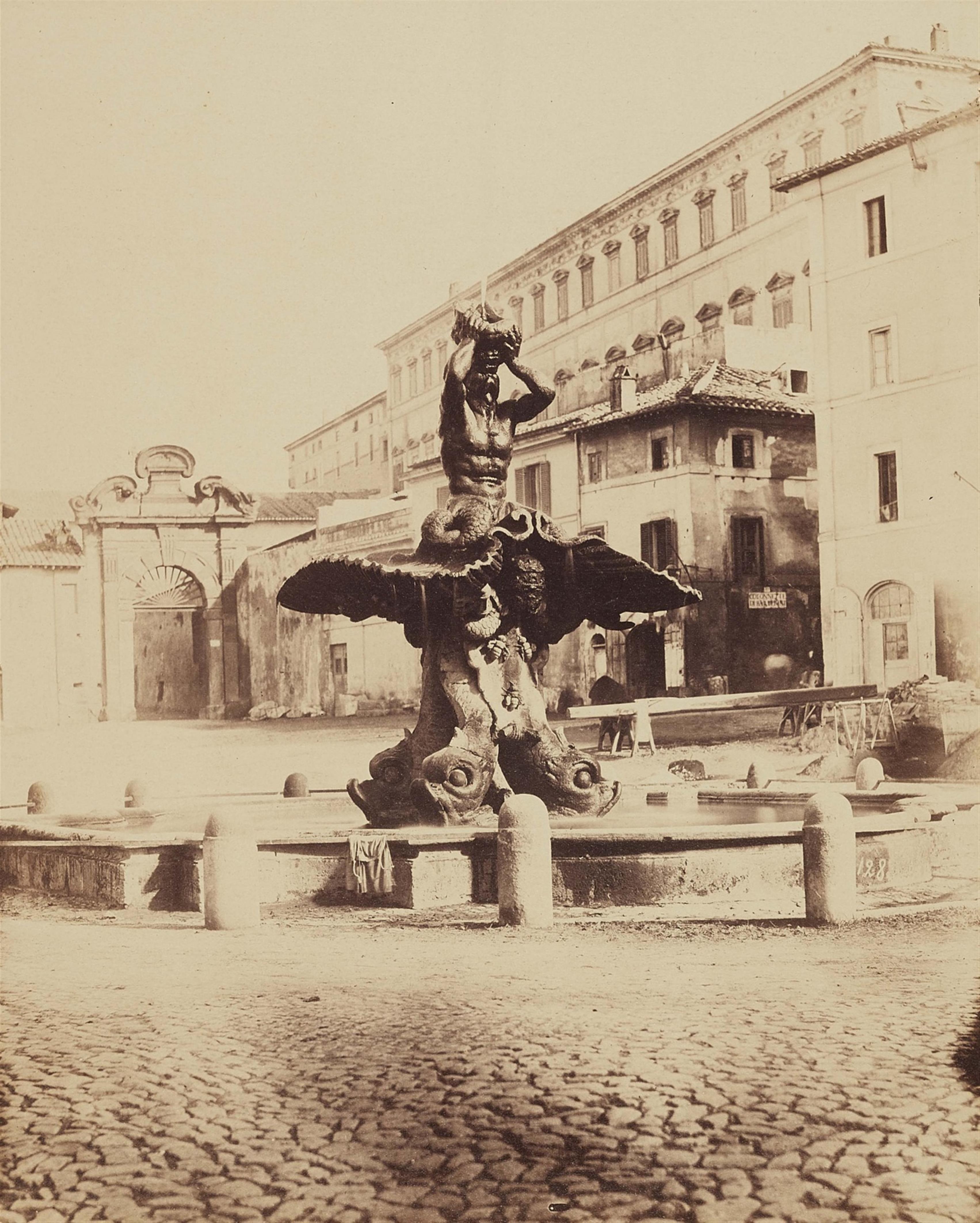 James Anderson - Tritonenbrunnen, Piazza Barberini - image-1