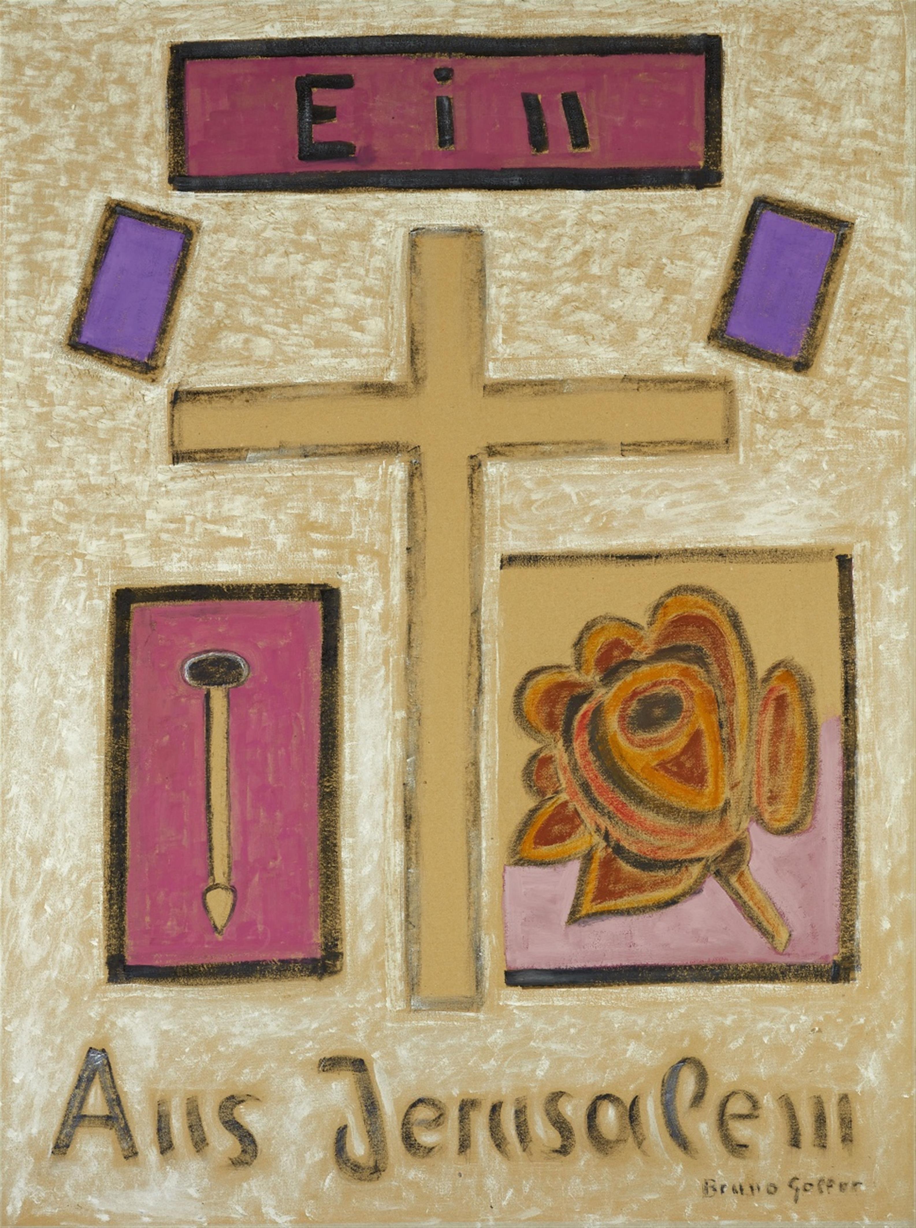 Bruno Goller - Ein Kreuz aus Jerusalem - image-1