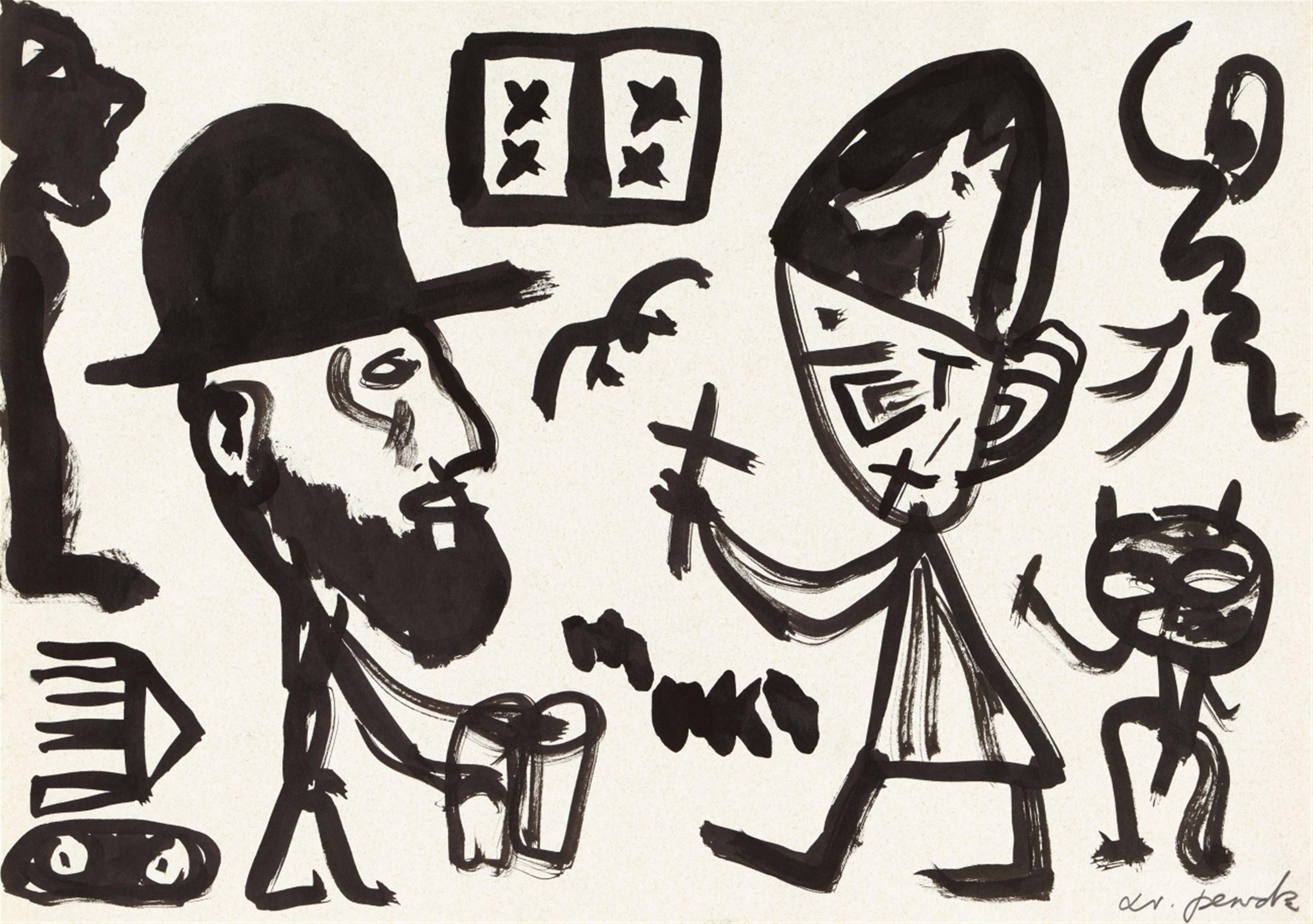 A.R. Penck - Pabst in Polen - image-2