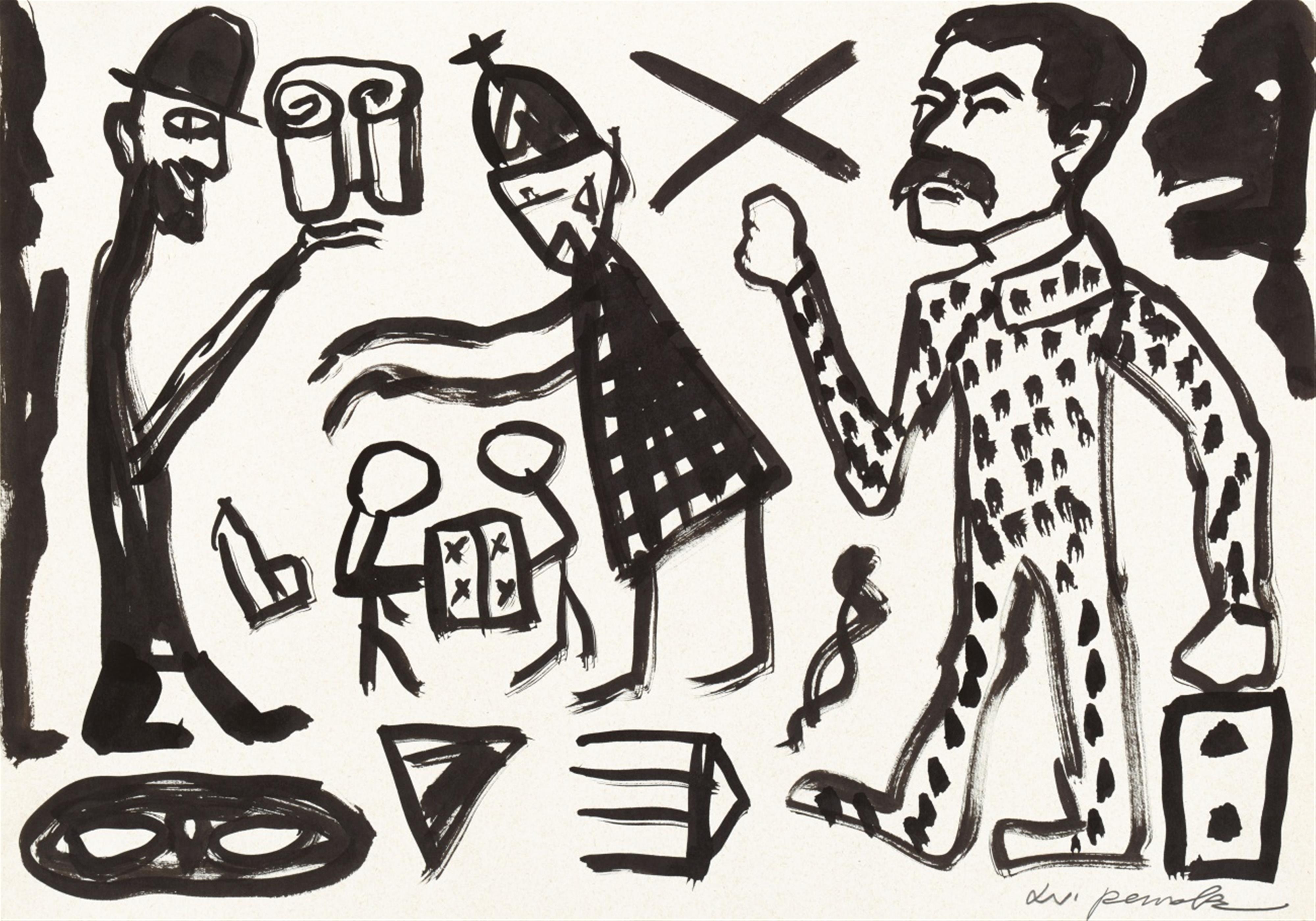 A.R. Penck - Pabst in Polen - image-5