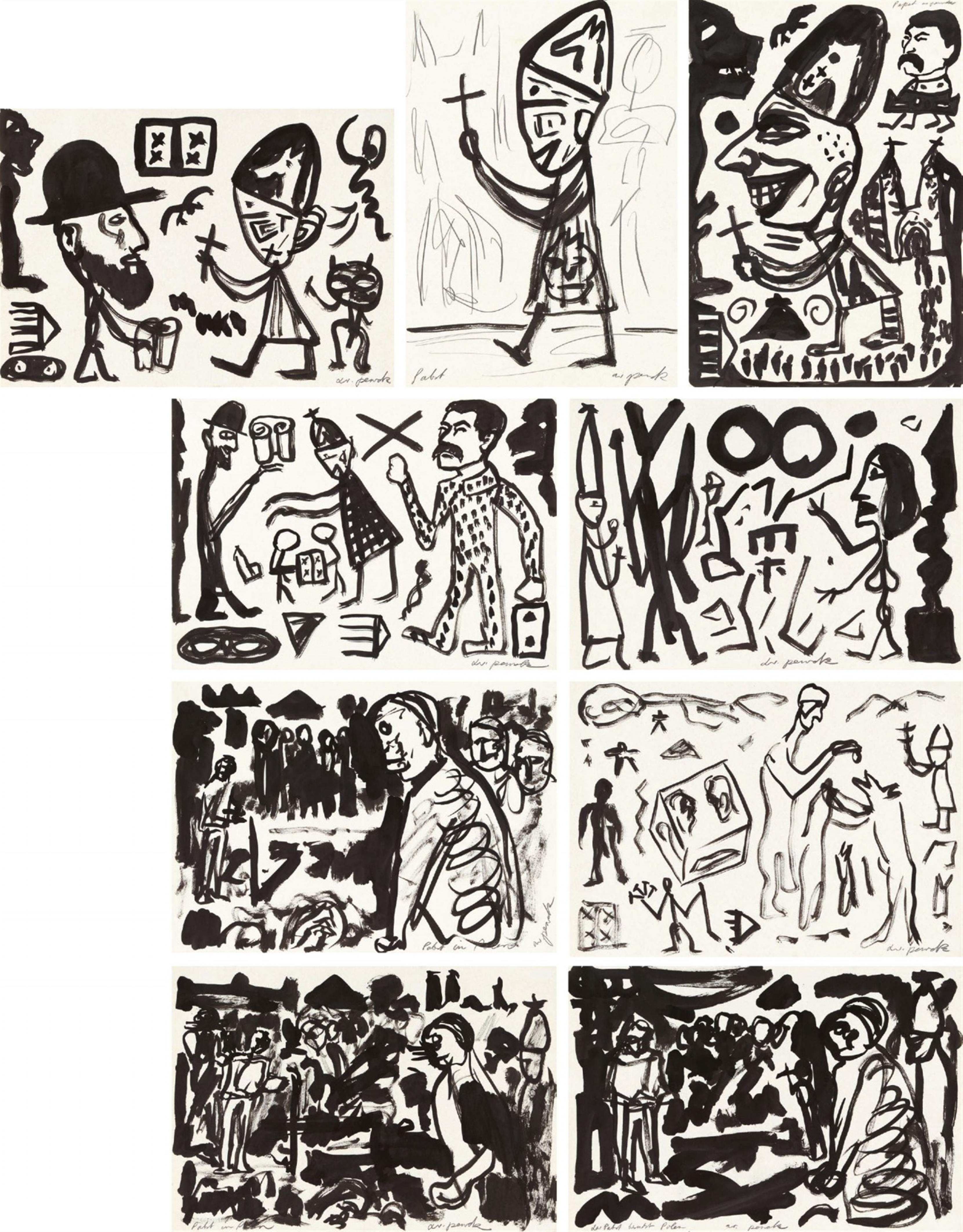 A.R. Penck - Pabst in Polen - image-1