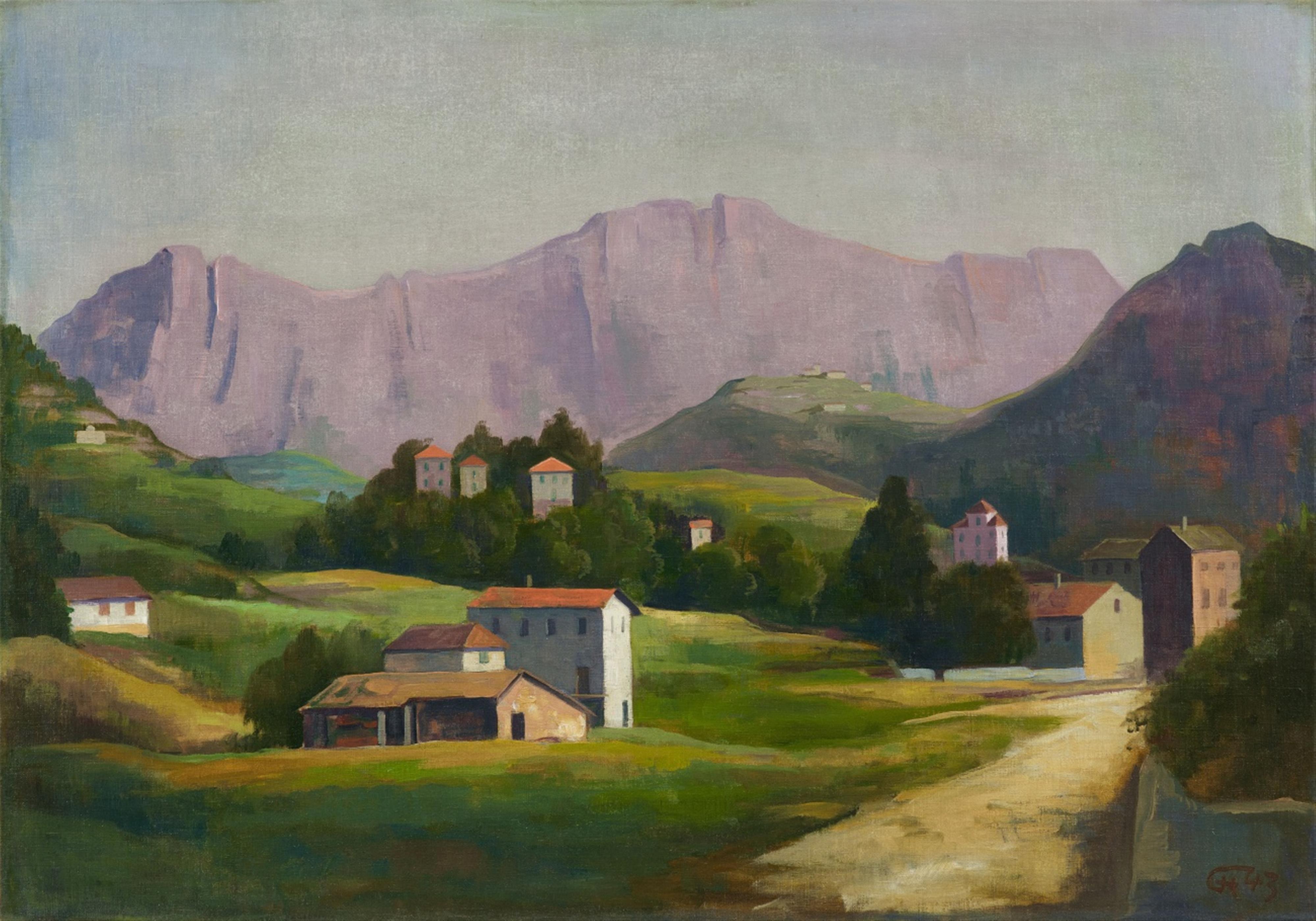 Karl Hofer - Tessiner Landschaft - image-1