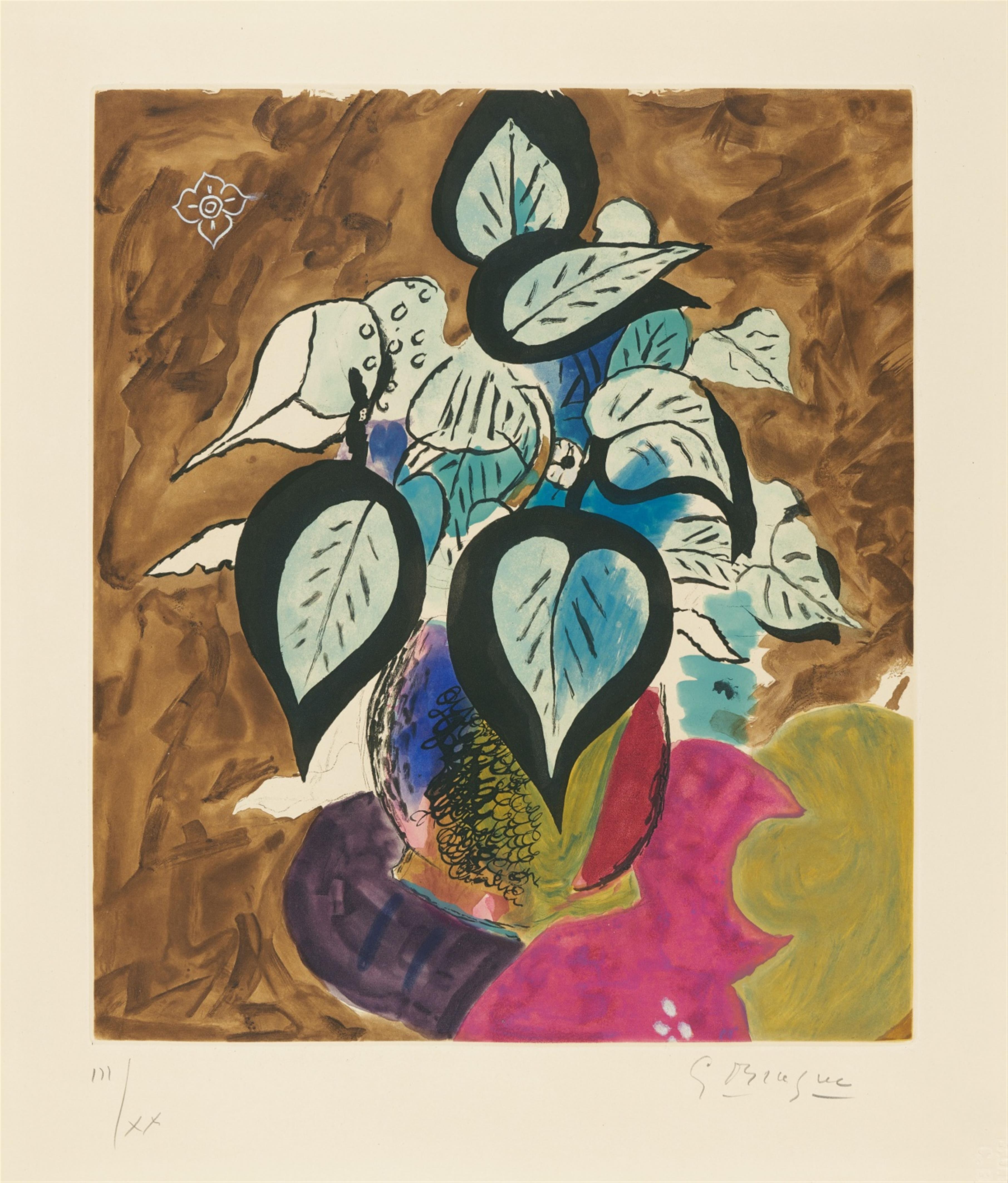 Georges Braque - Feuillage en couleurs - image-1