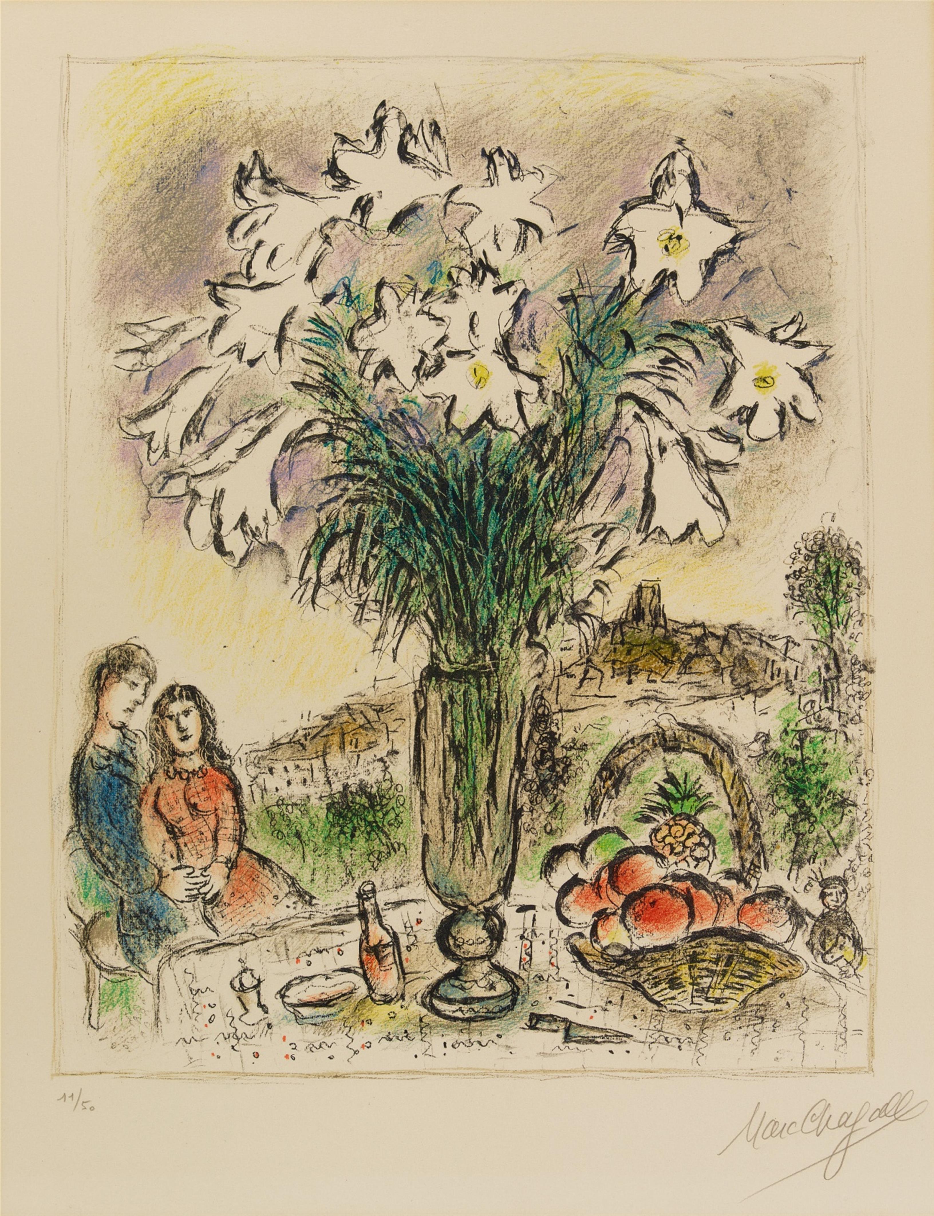 Marc Chagall - Les Arums (Aronswurz) - image-1