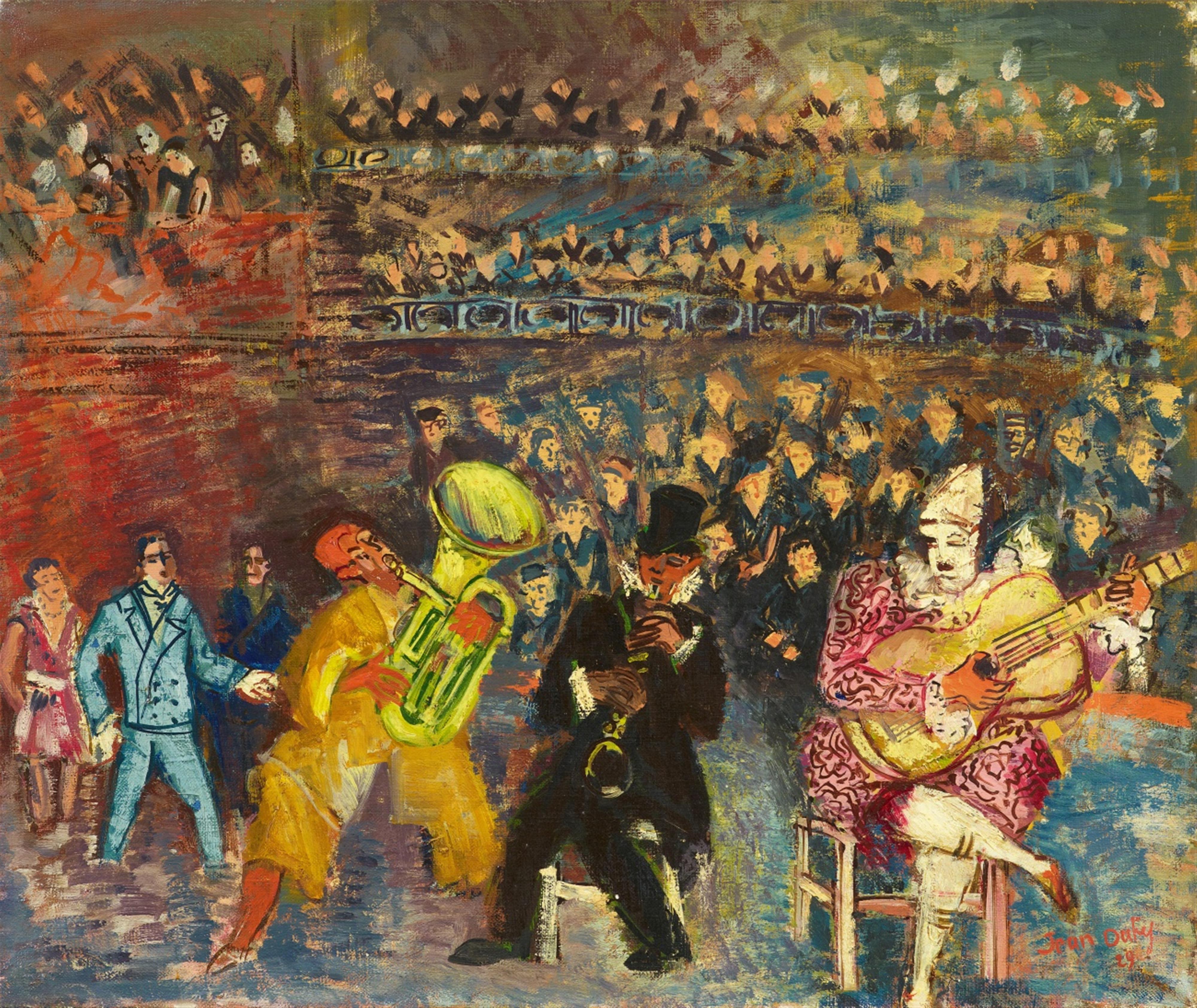 Jean Dufy - Trio de clowns musiciens - image-1