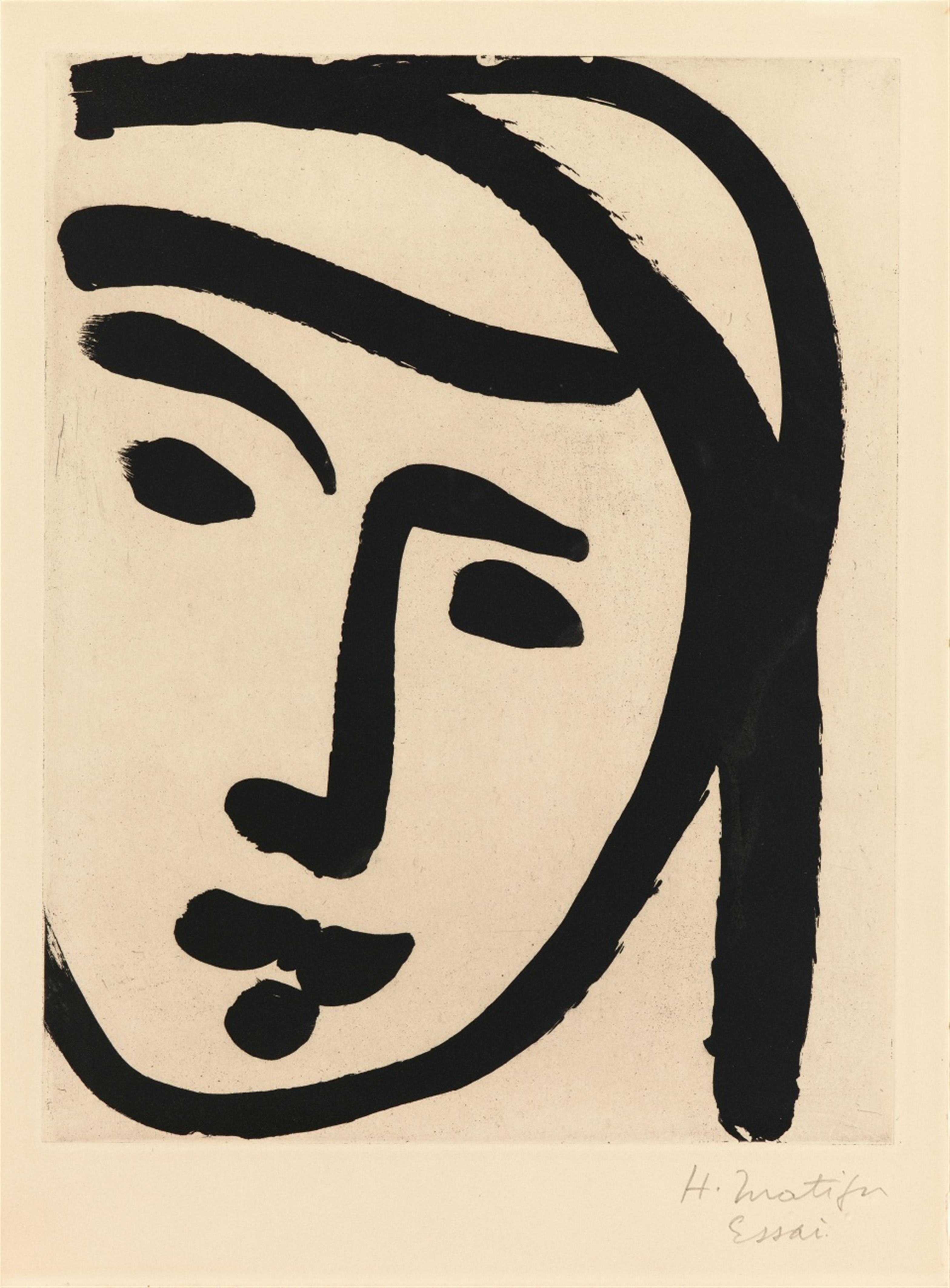 Henri Matisse - Bédouine au large visage - image-1
