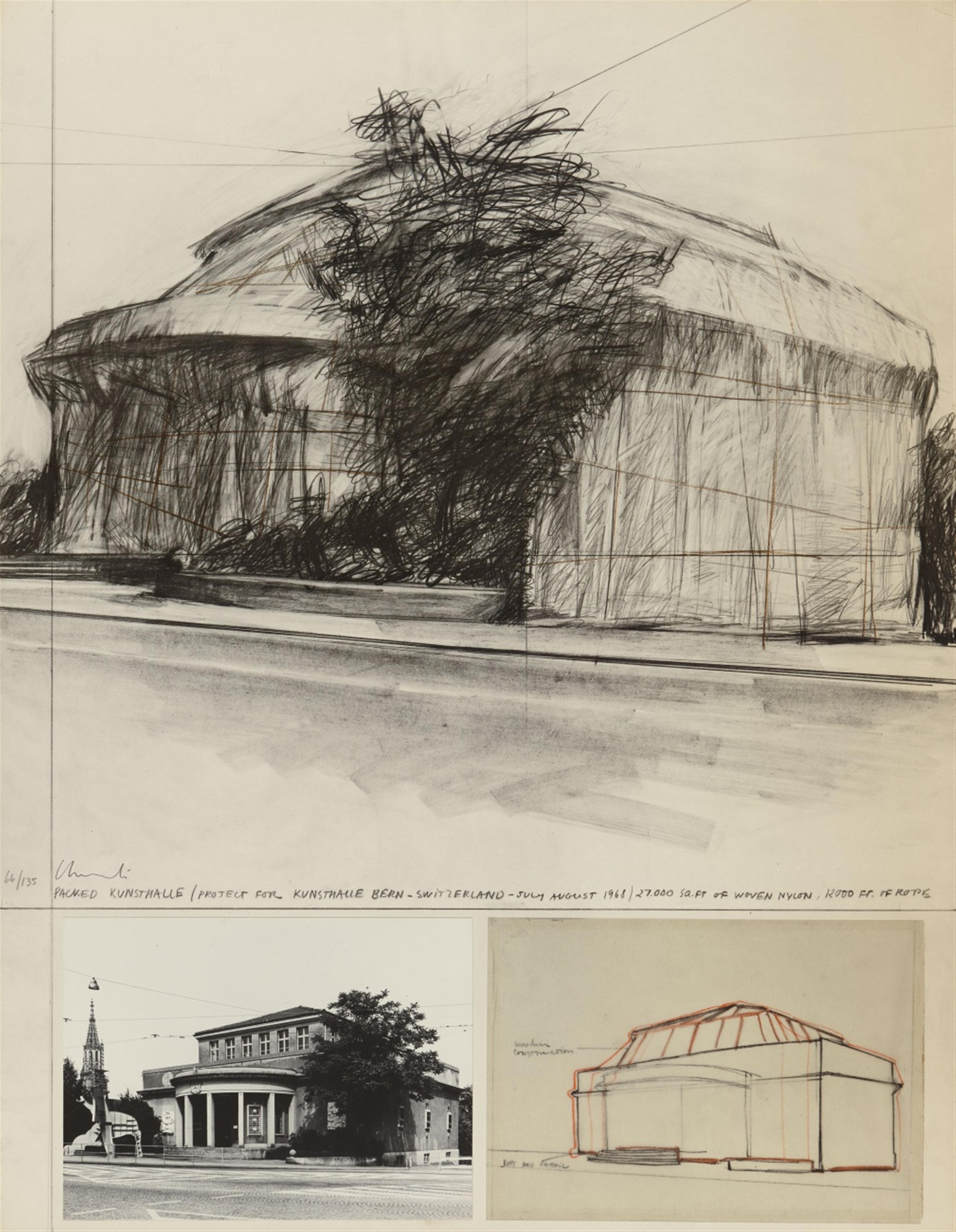 Christo - Wrapped Kunsthalle Bern, Project - image-3