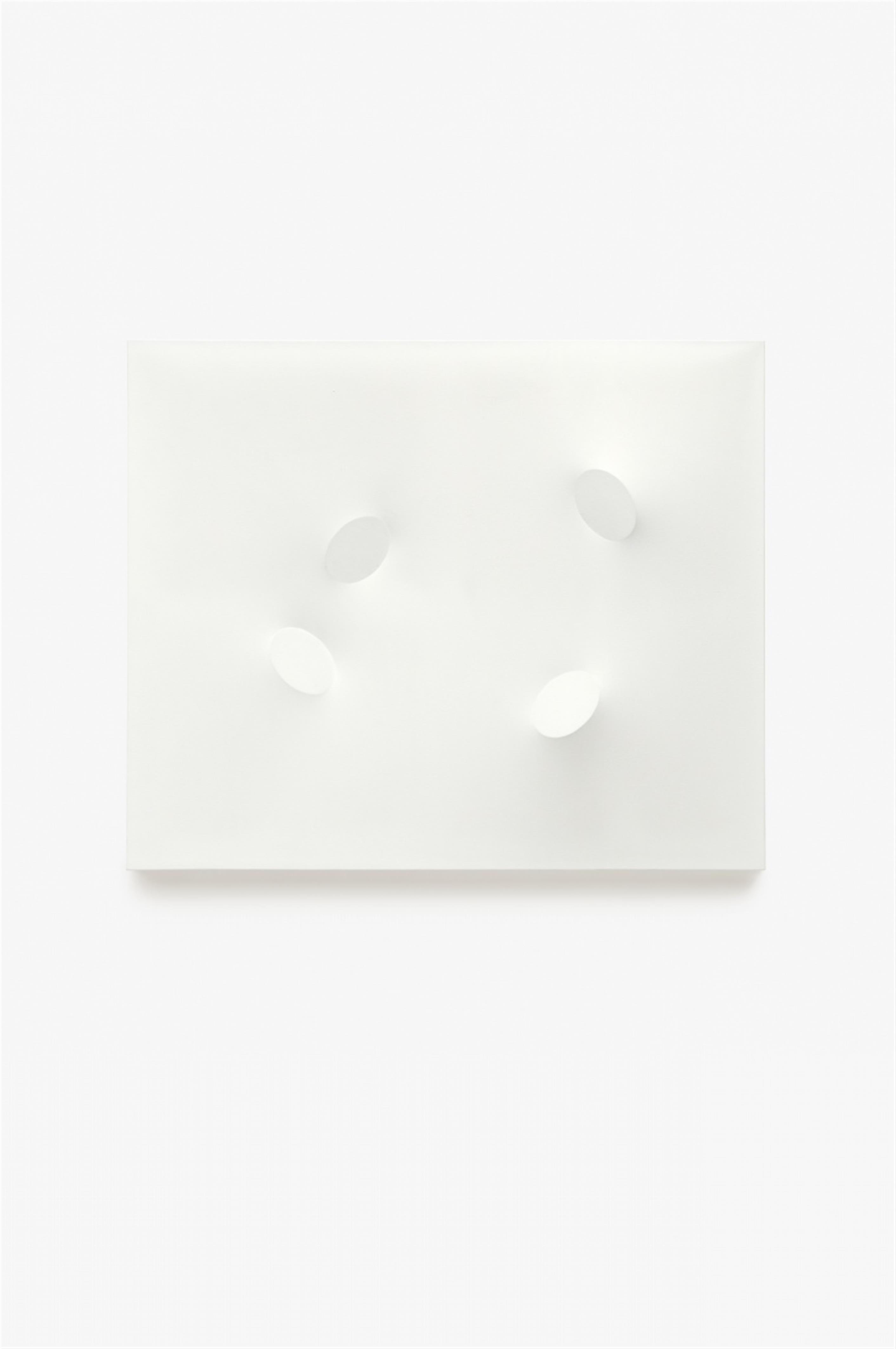 Turi Simeti - 4 ovali bianchi - image-1