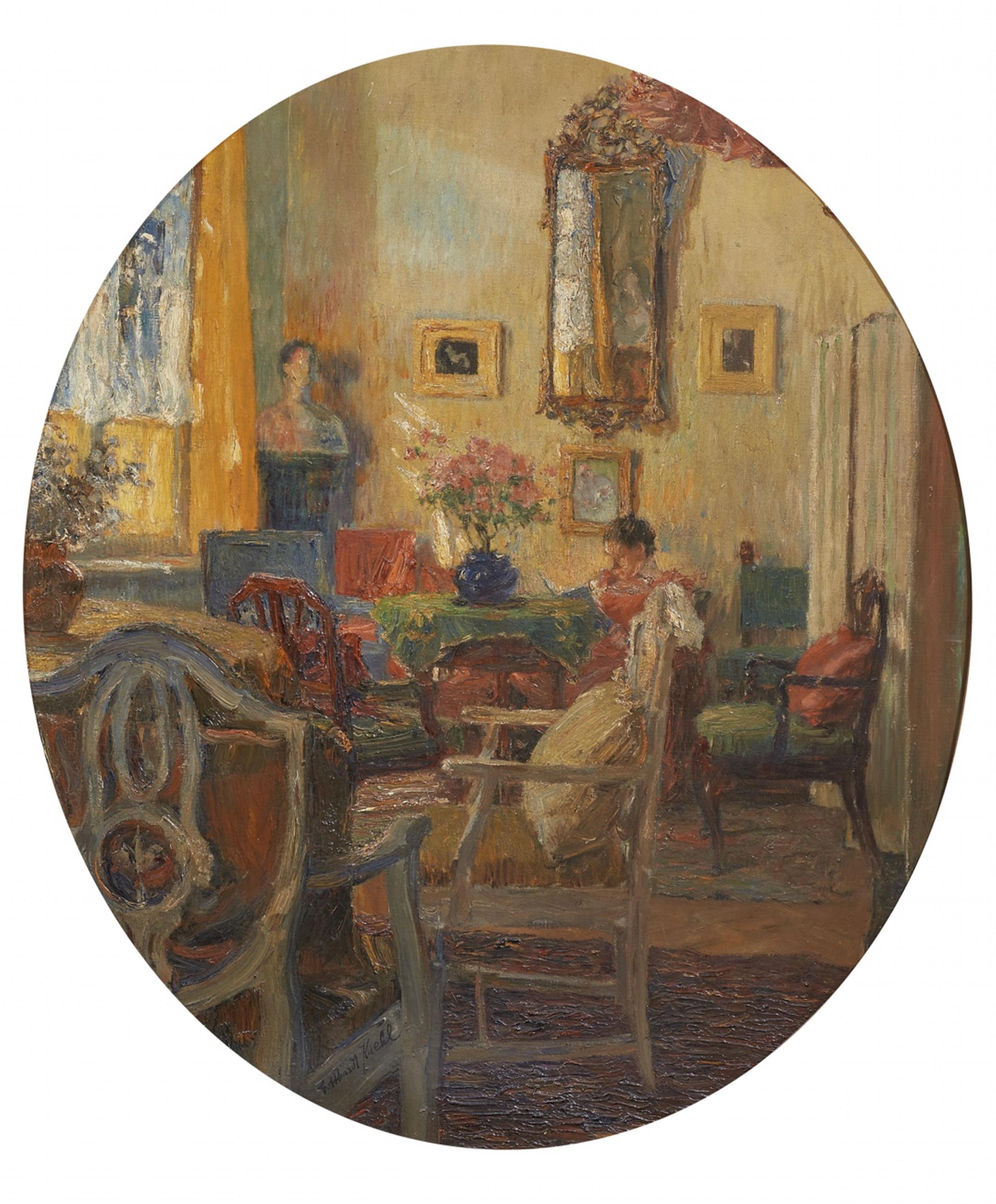 Gotthardt Kuehl - Das Wohnzimmer das Malers - image-1