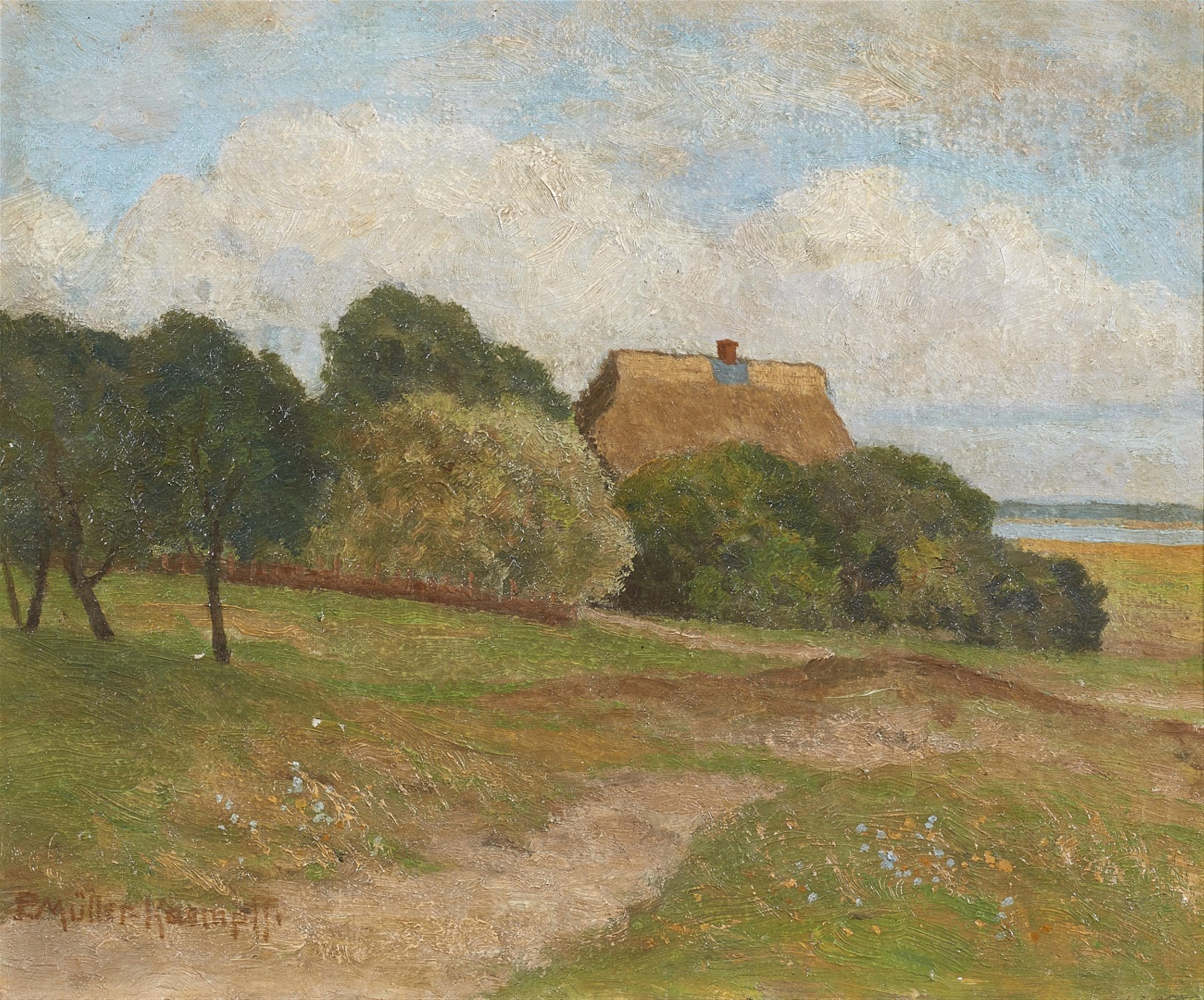 Paul Müller-Kaempff - Landscape with a House - image-1
