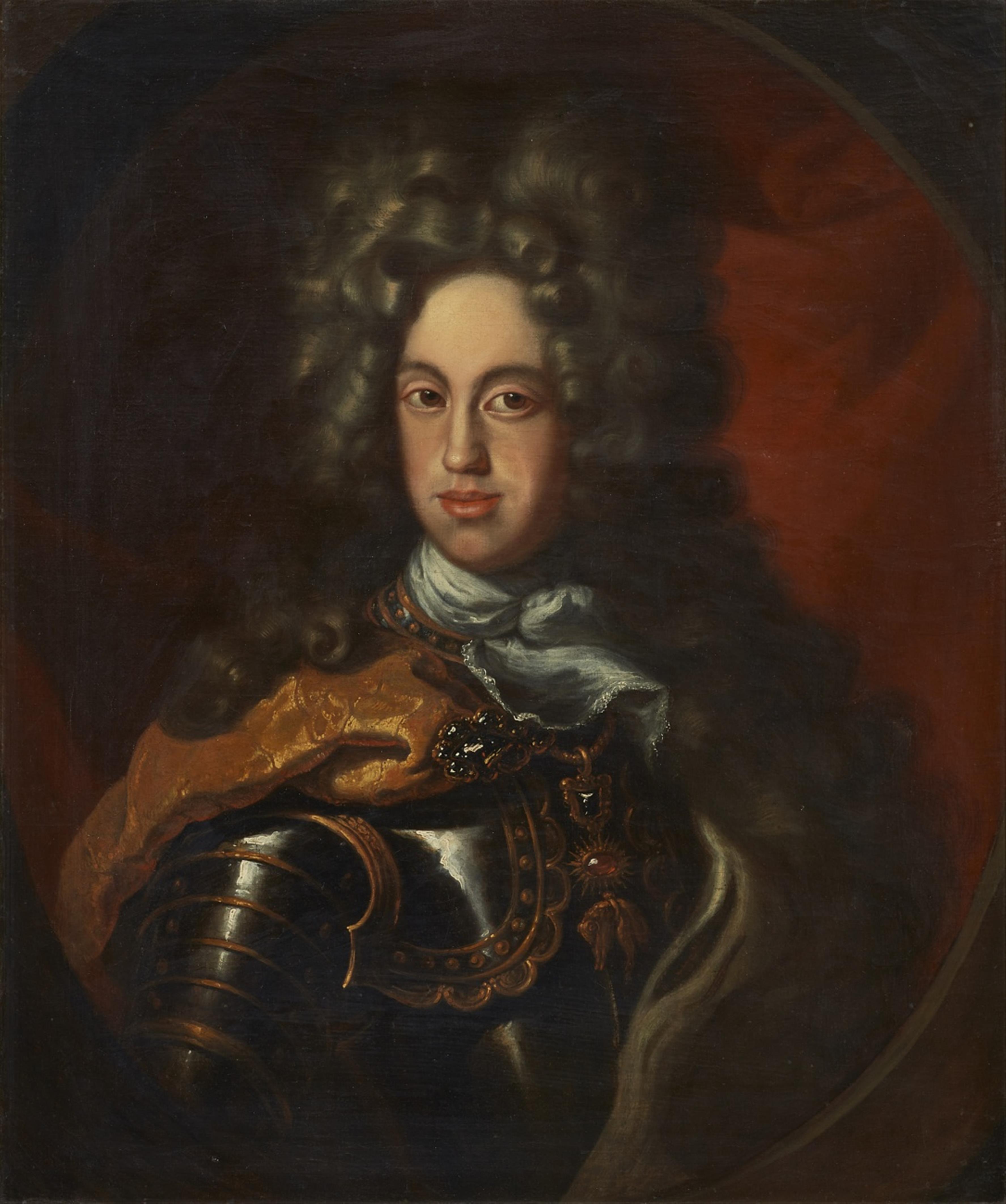 German or Austrian School 18th century - Portrait of Emperor Charles VI - image-1