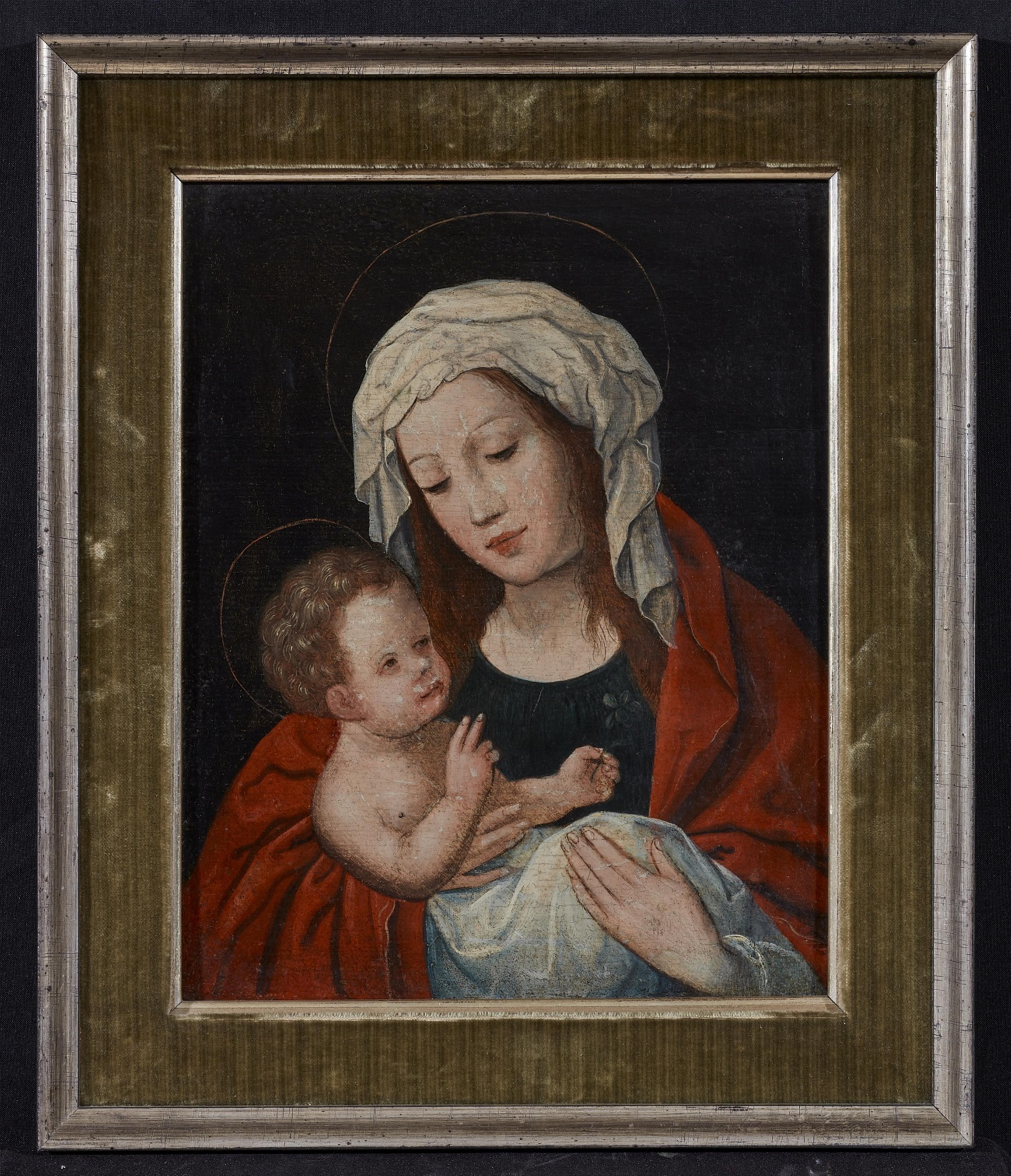 Flämischer Meister - Madonna mit Kind - image-2