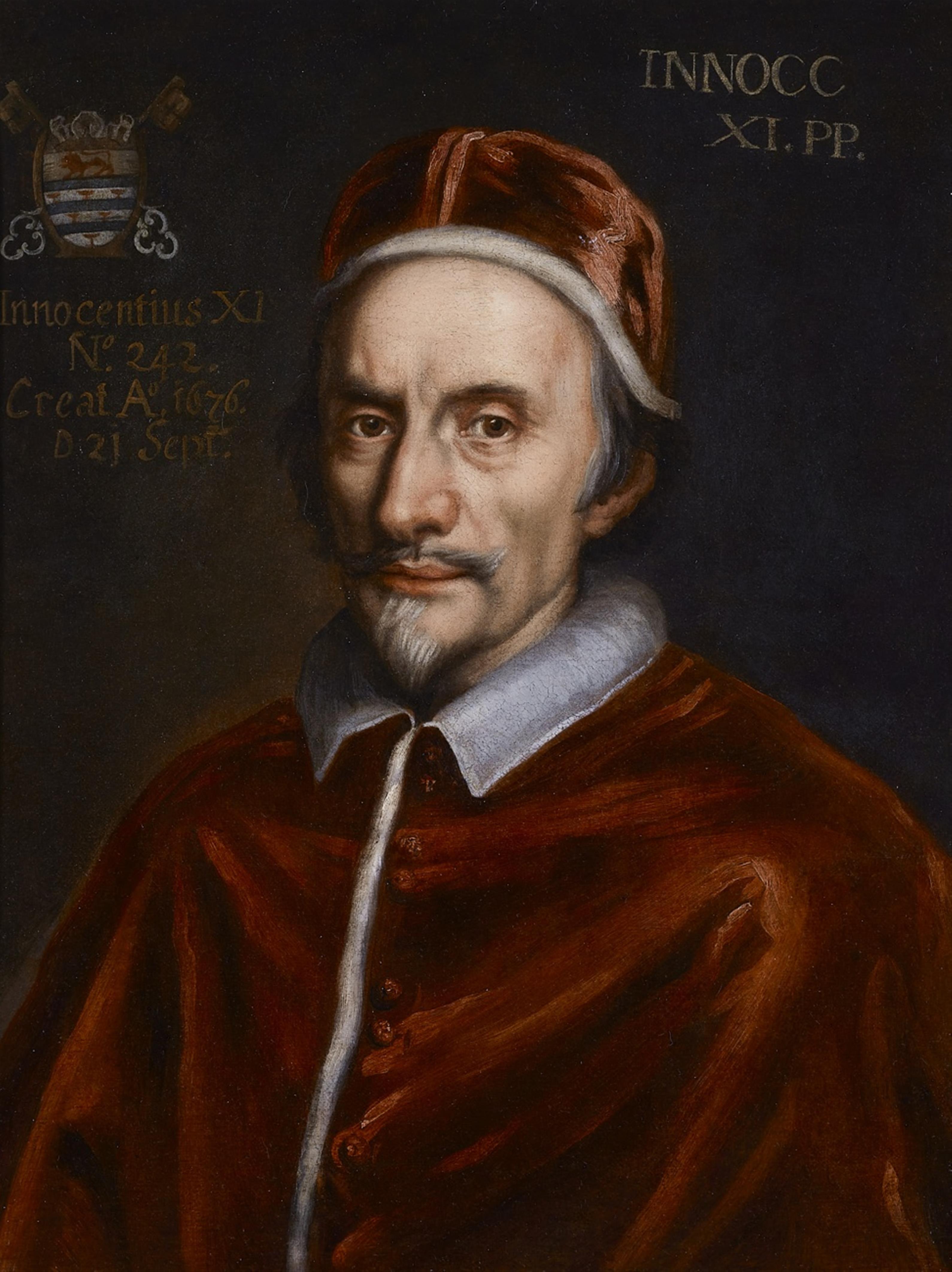 Jacob-Ferdinand Voet, zugeschrieben - Bildnis des Papstes Innozenz XI. - image-1