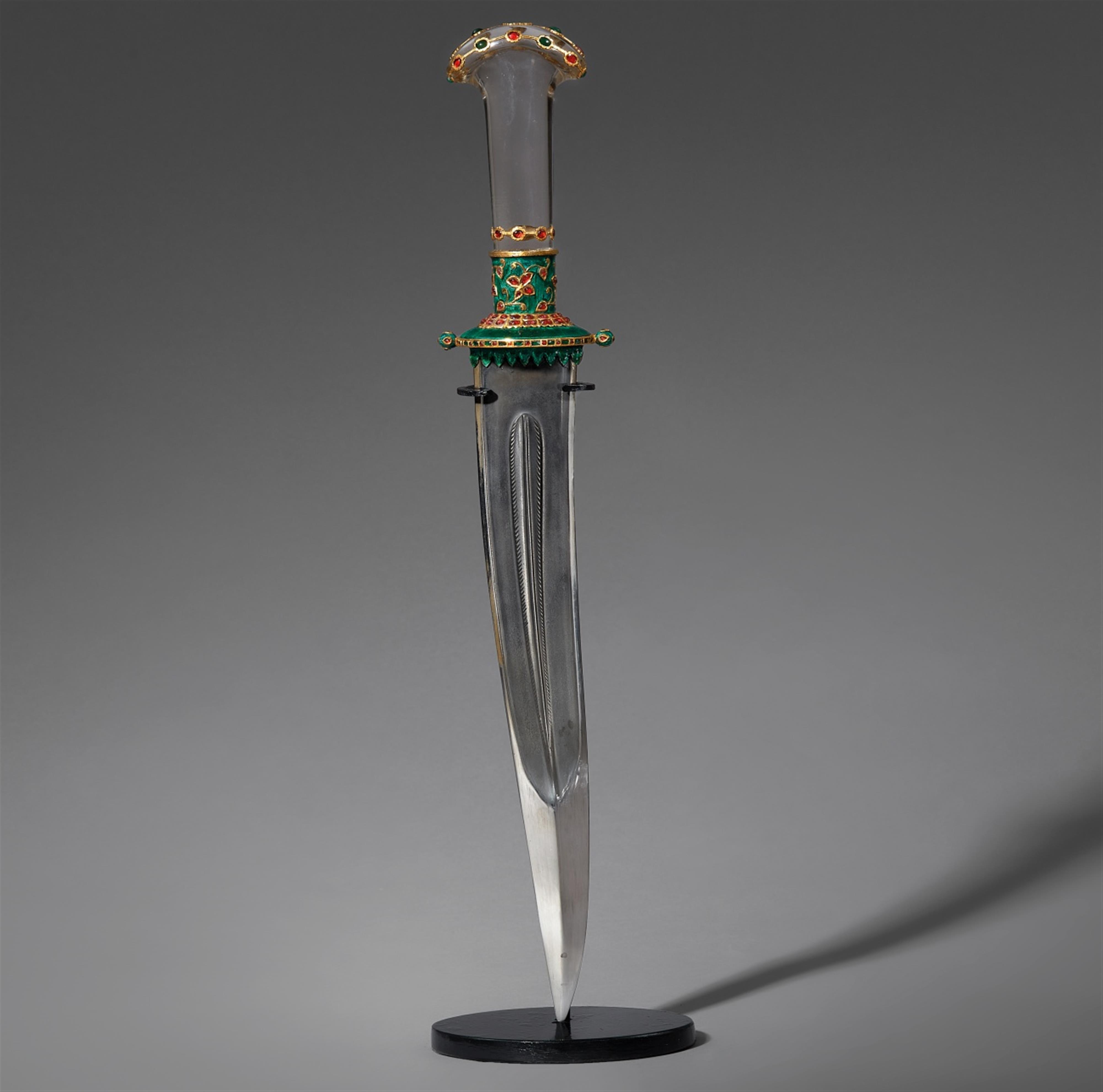 A Deccani ceremonial dagger (kanjar). Central India, Deccan, Hyderabad - image-1