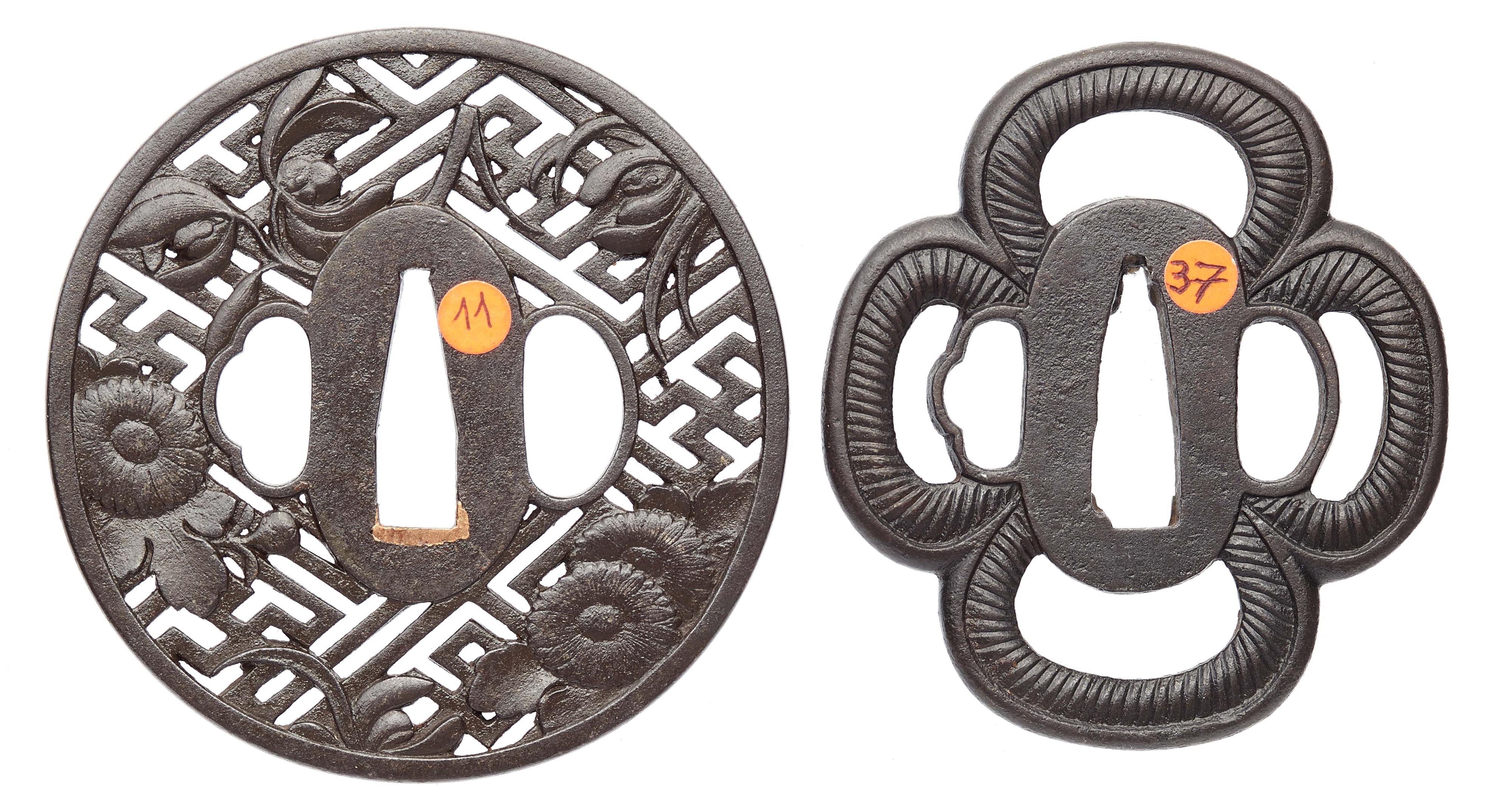 Two iron tsuba, 18th/19th century - image-2