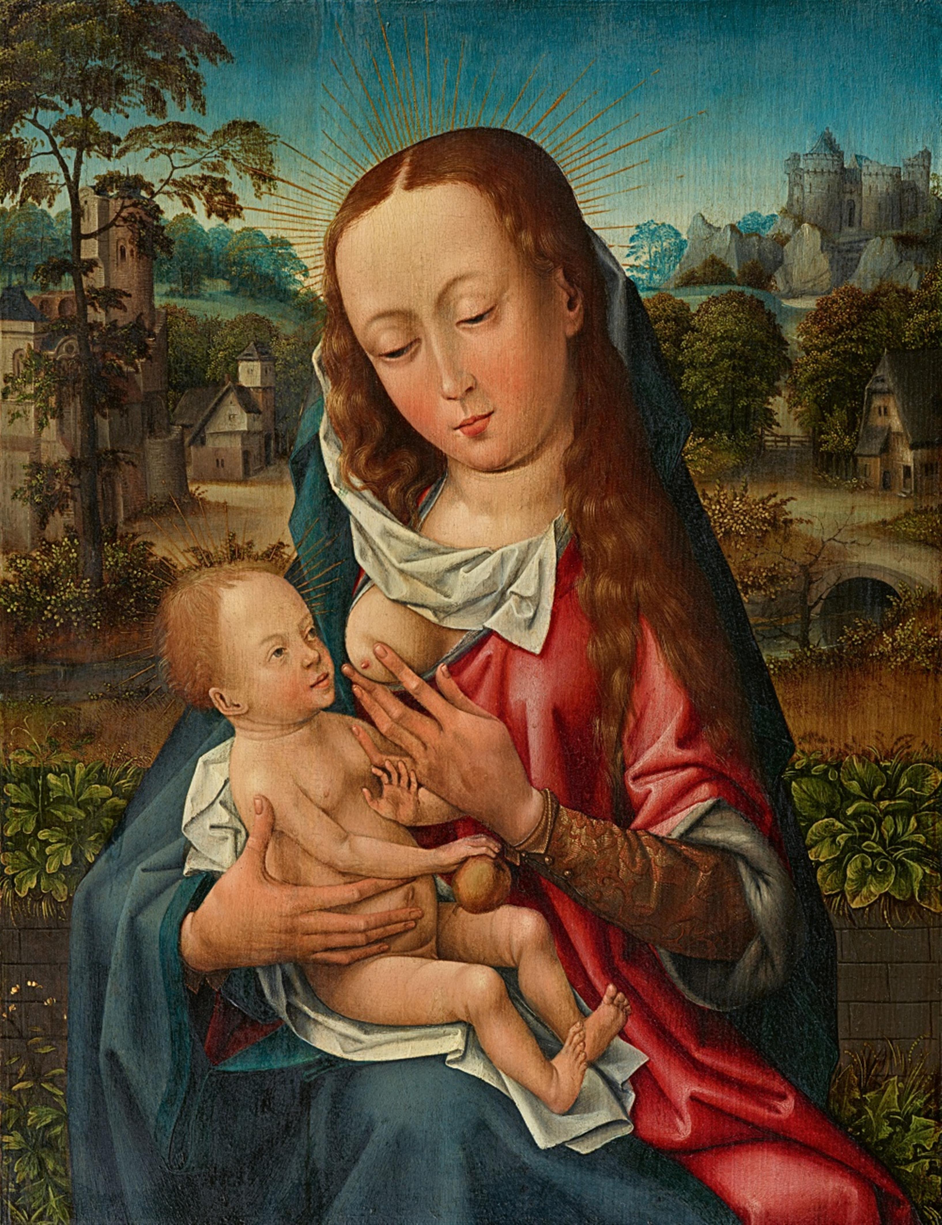 Rogier van der Weyden, Nachfolge - Madonna mit Kind - image-1