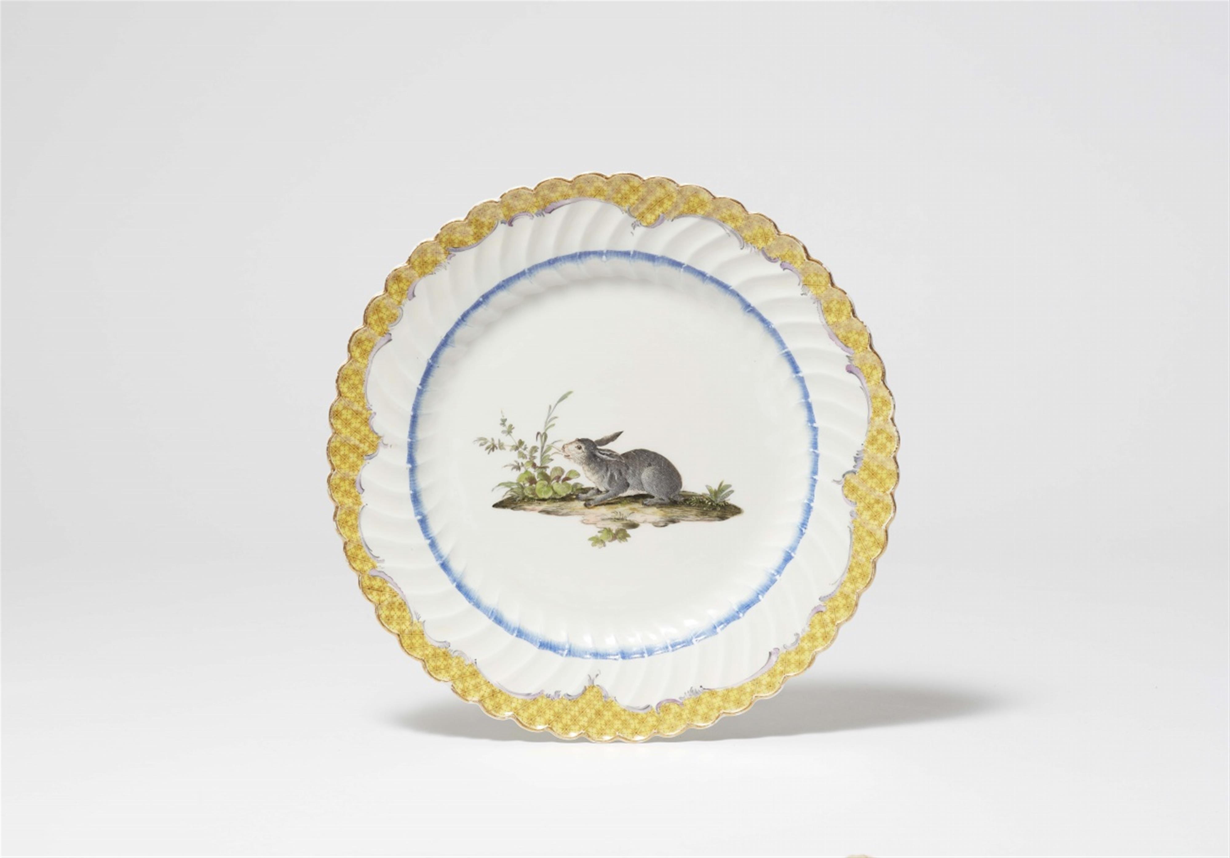 A Meissen porcelain dinner plate from the “Japanese service” for Friedrich II - image-1