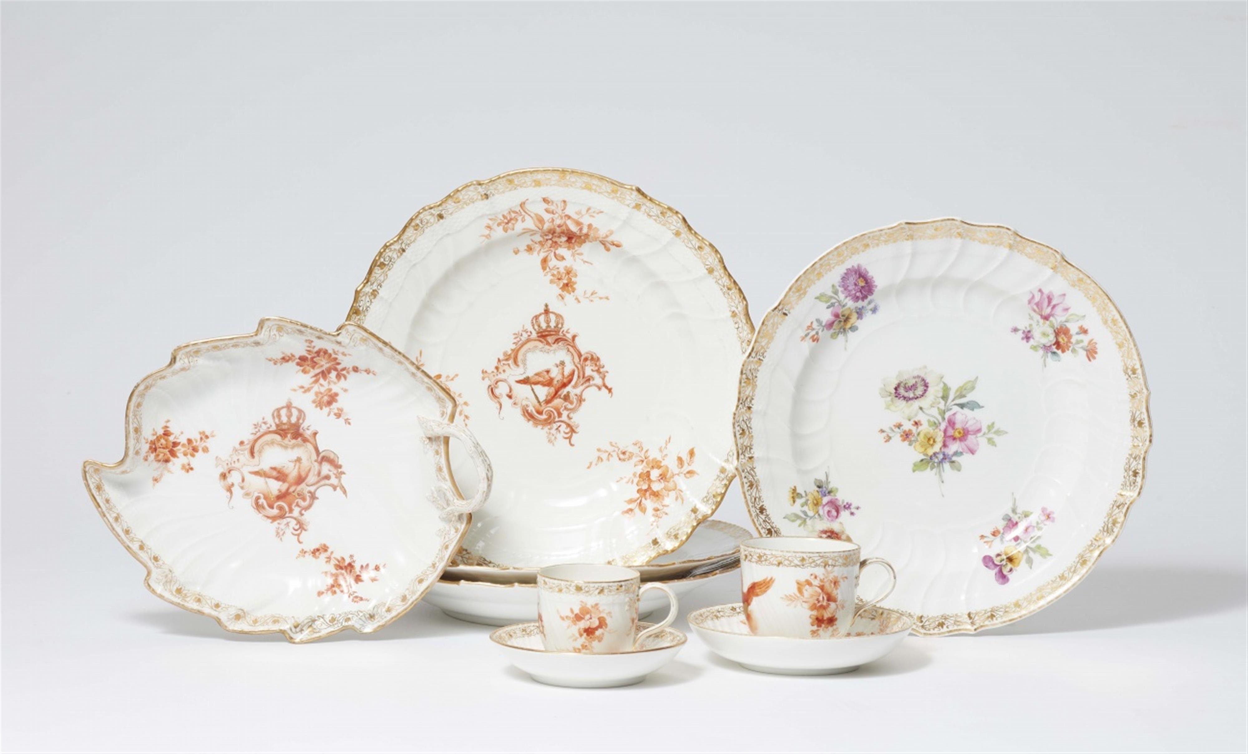 Seven items of Berlin KPM porcelain from imperial services - image-1