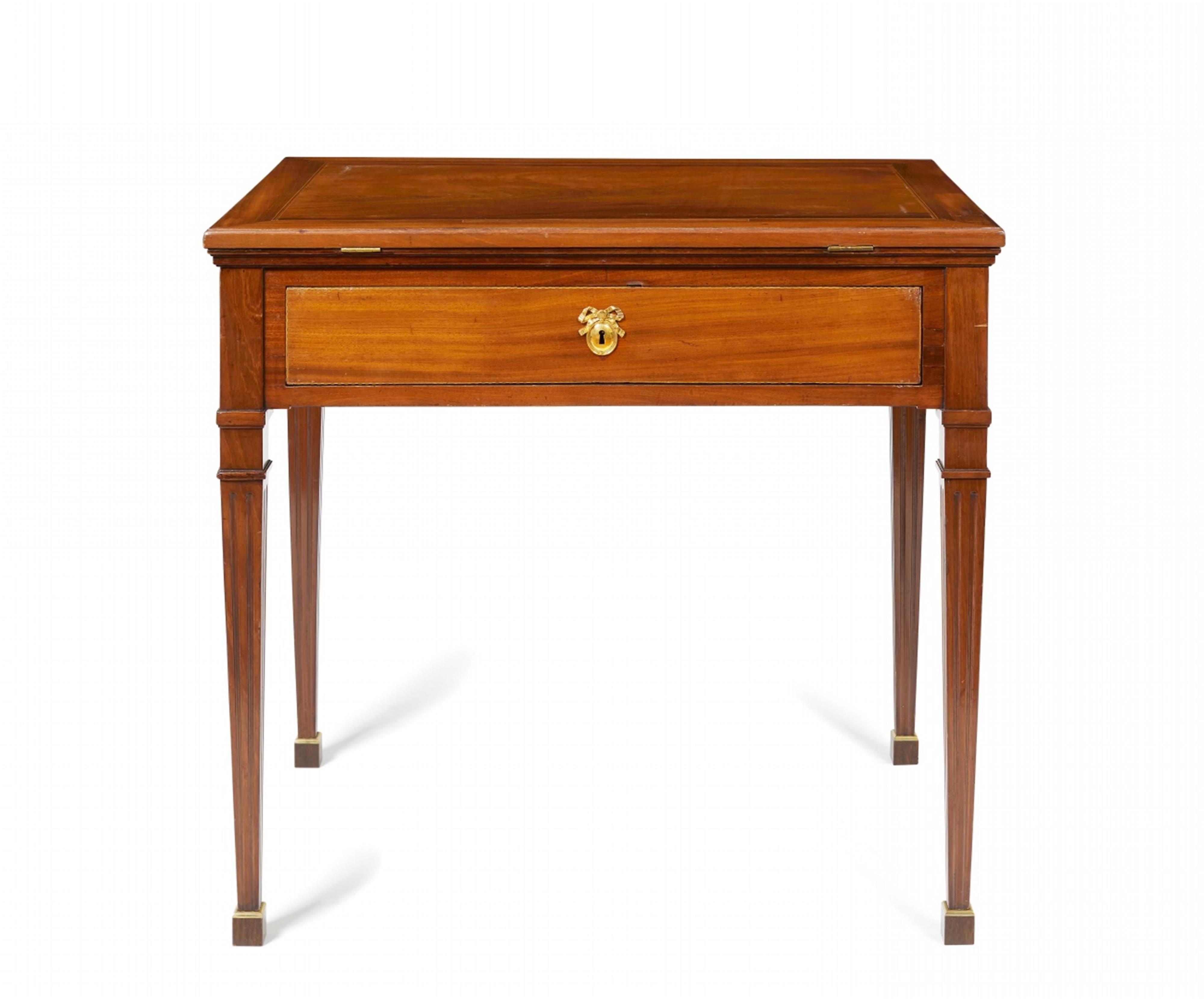 A mahogany architect's table - image-2