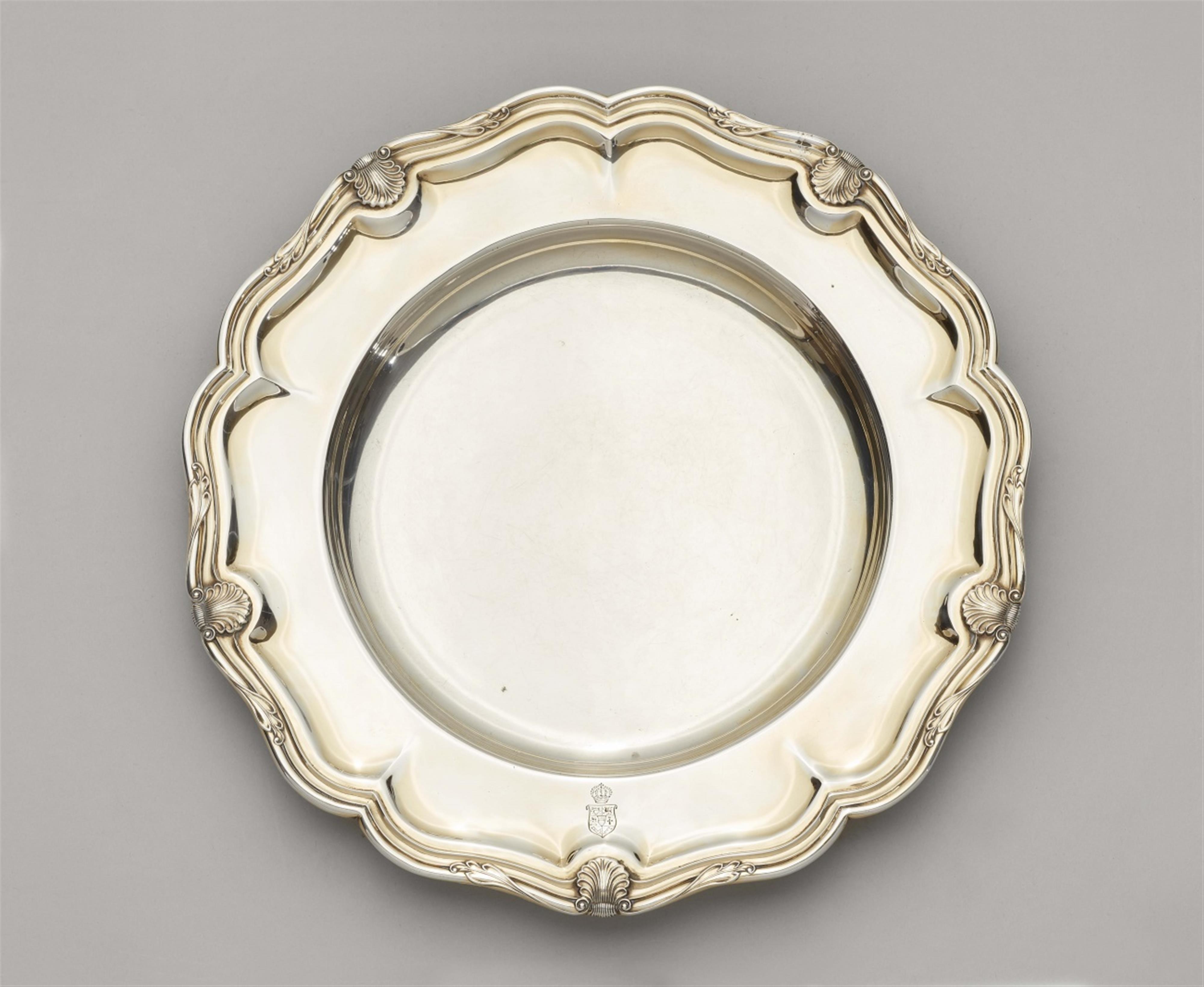 A Berlin silver plate made for the Grand Dukes of Mecklenburg Schwerin - image-1