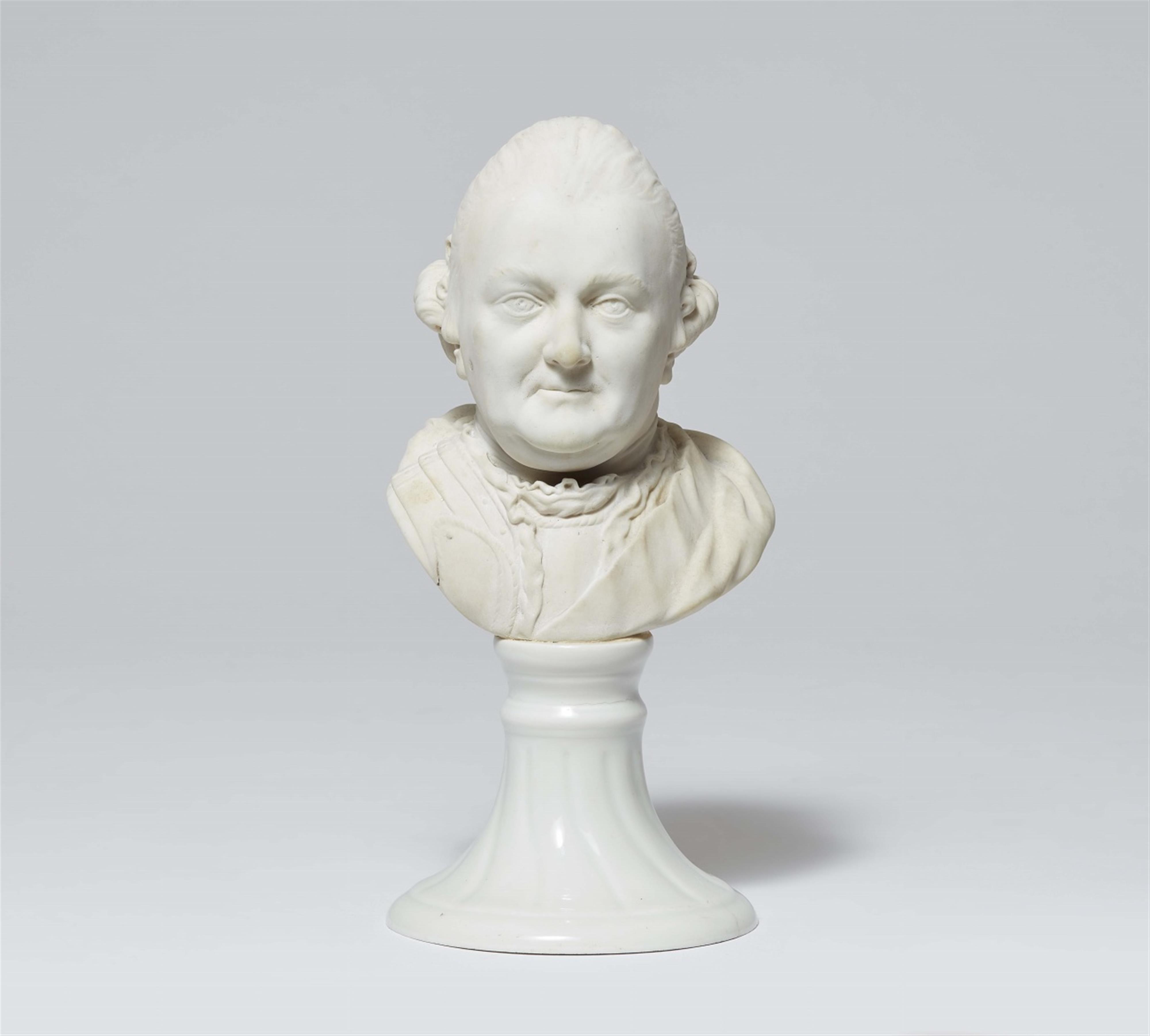 A Fürstenberg porcelain bust of Ferdinand von Braunschweig-Wolfenbüttel - image-1